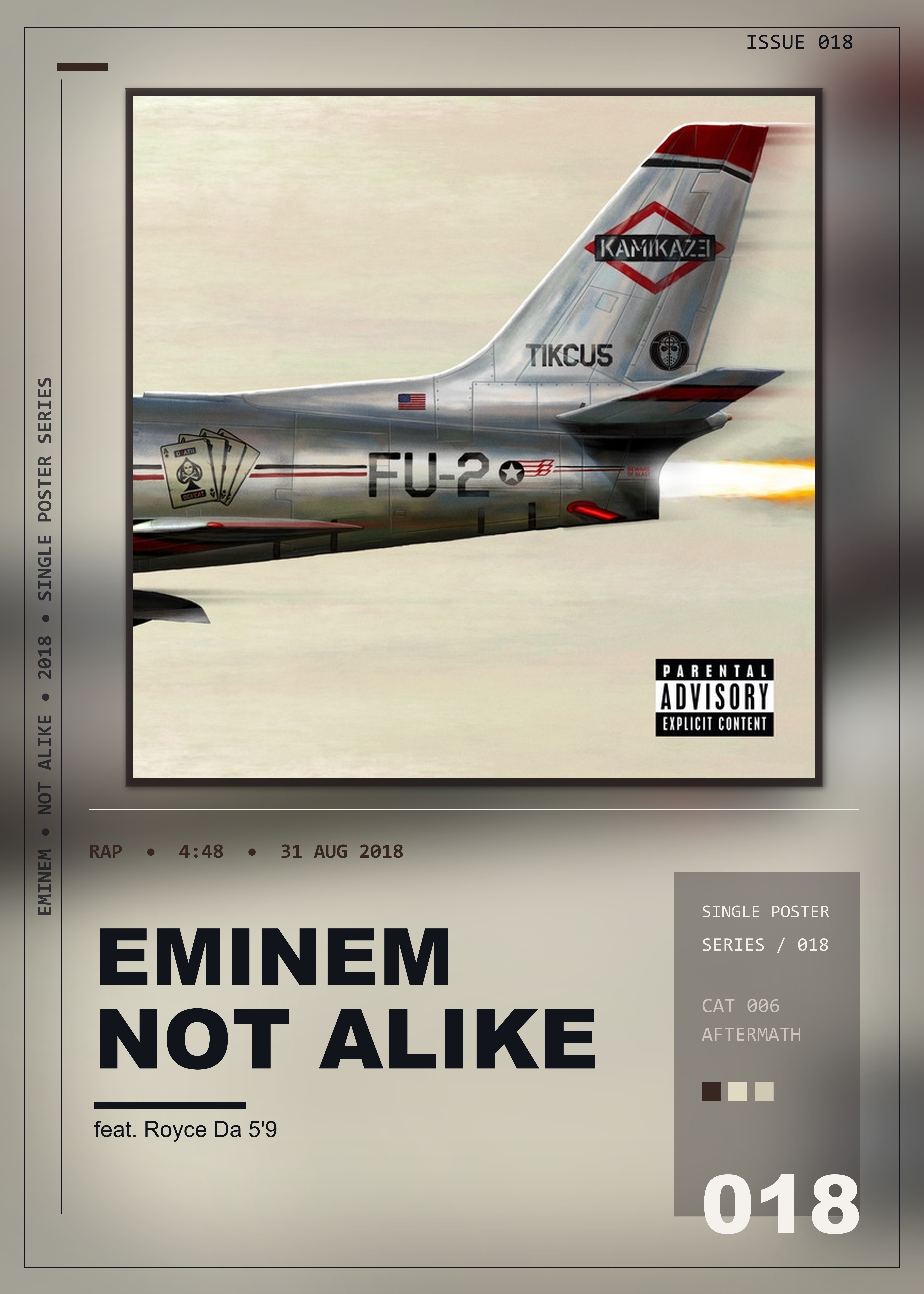Music poster: Eminem - Not Alike feat Royce Da 59