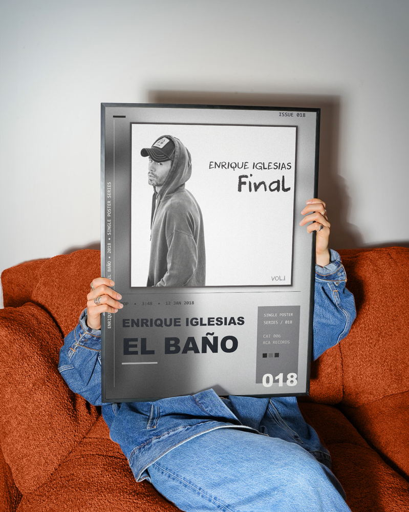 Music poster: Enrique Iglesias - EL BAÑO