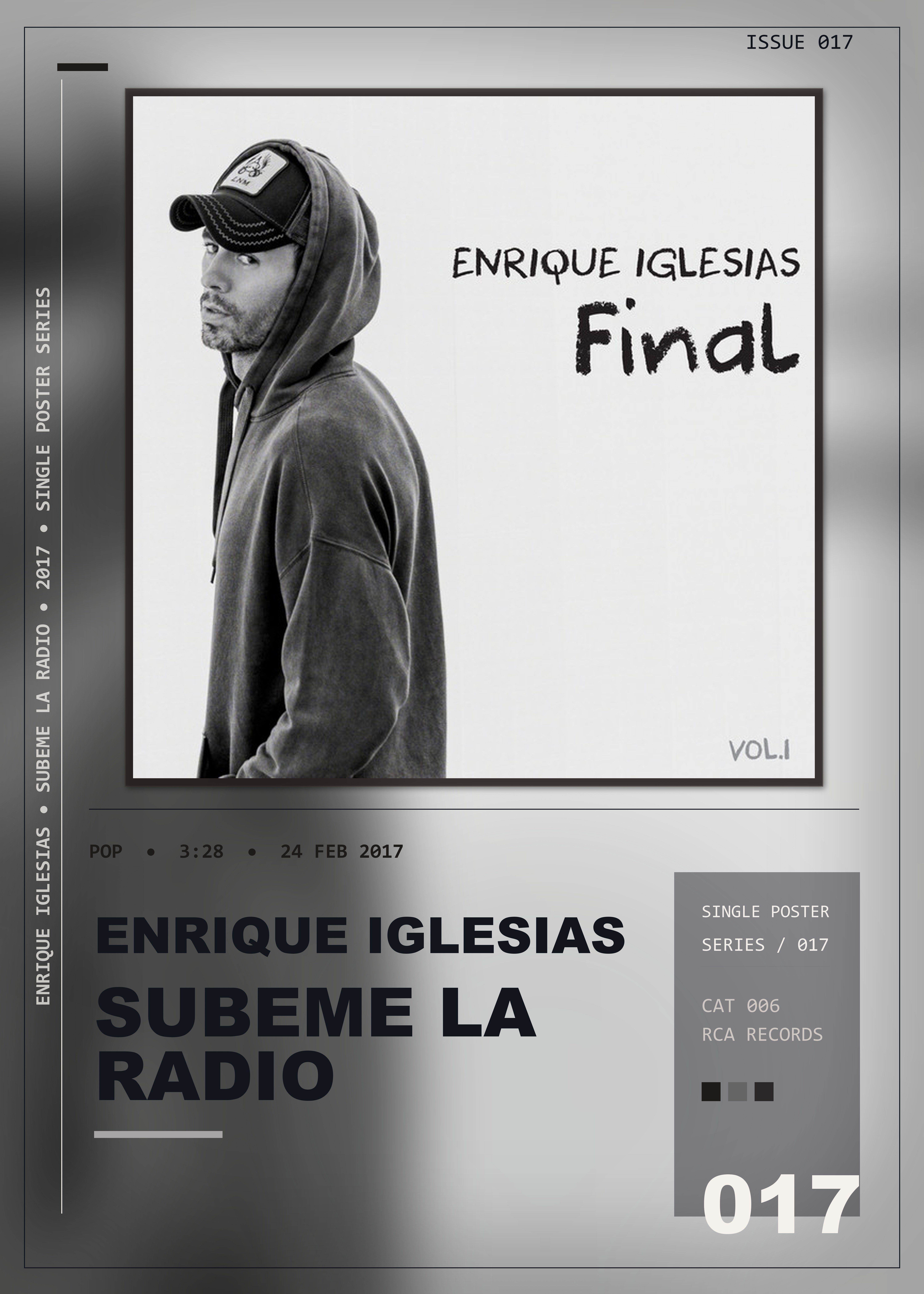Music poster: Enrique Iglesias - SUBEME LA RADIO