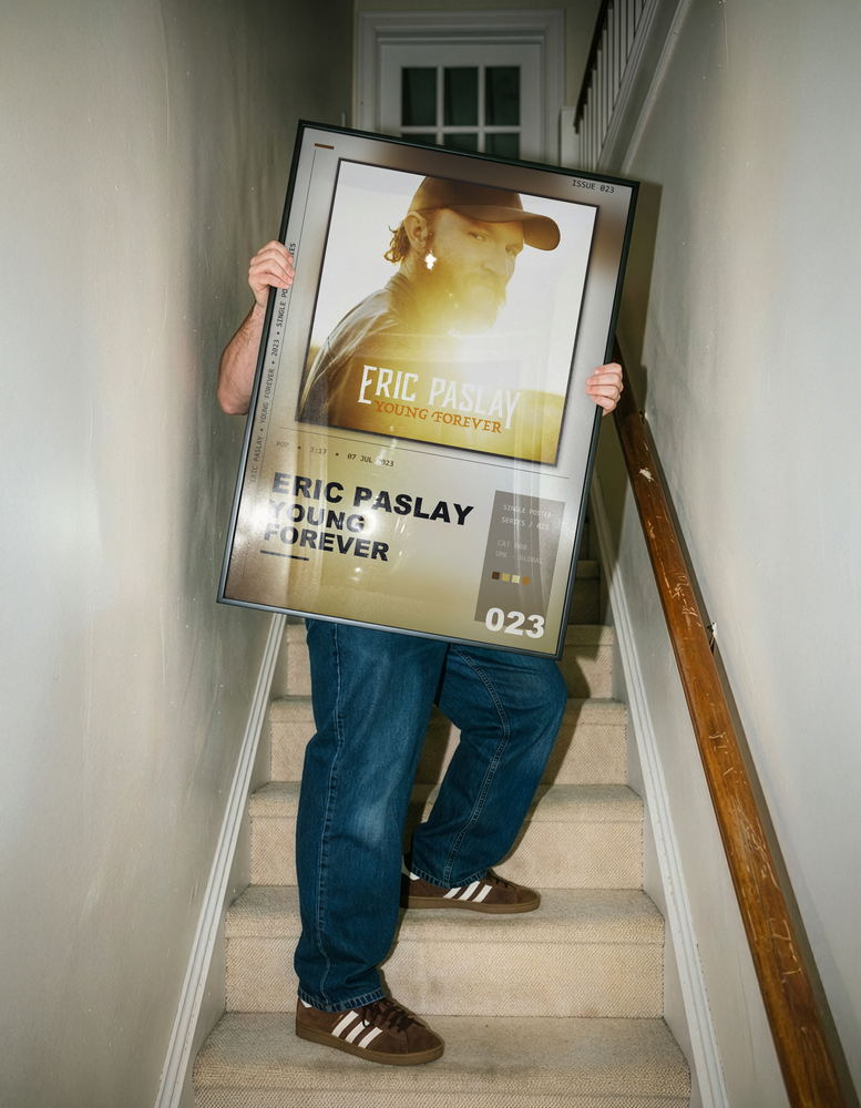 Music poster: Eric Paslay - Young Forever