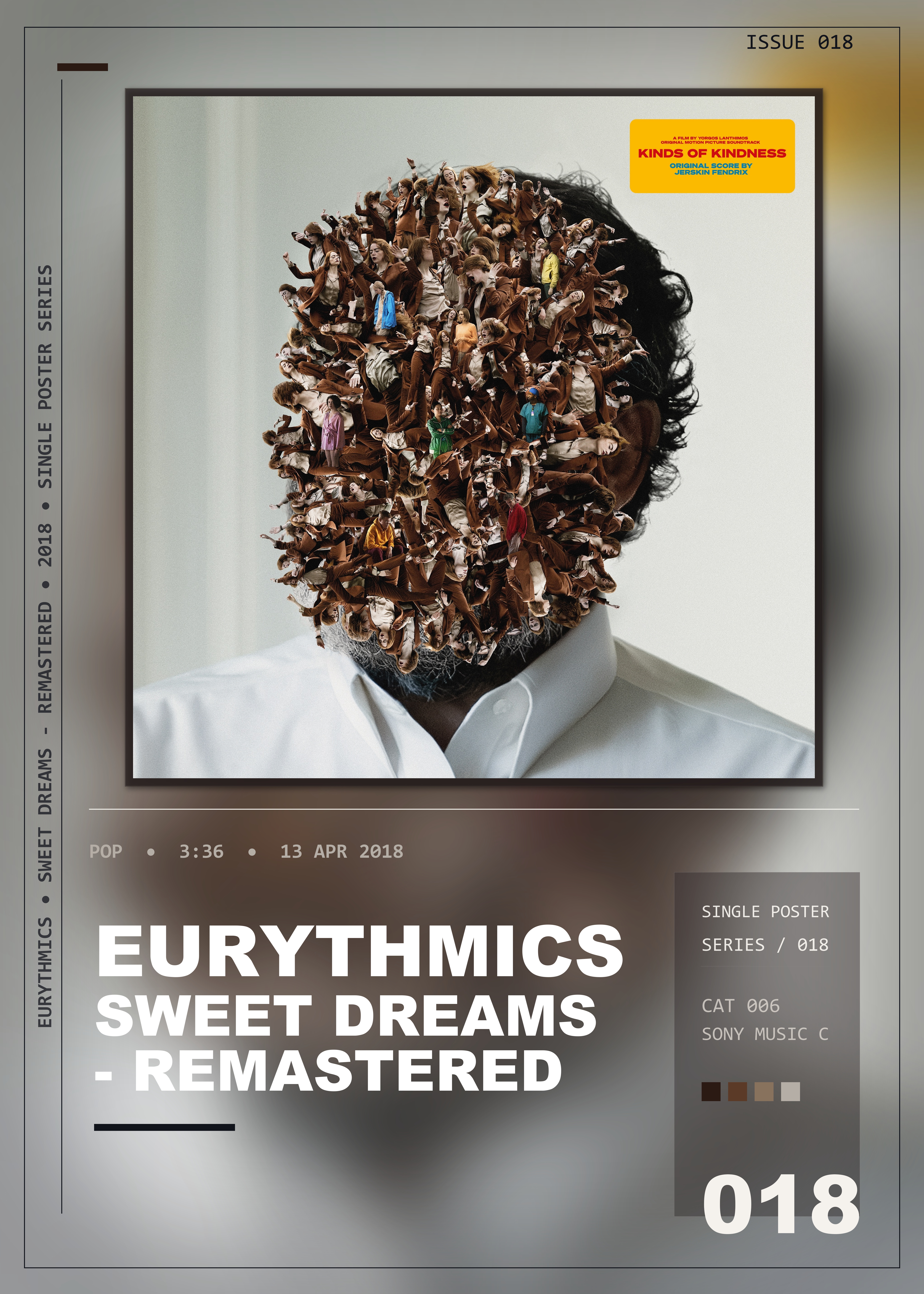 Music poster: Eurythmics - Sweet Dreams Are Made of This - Remastered