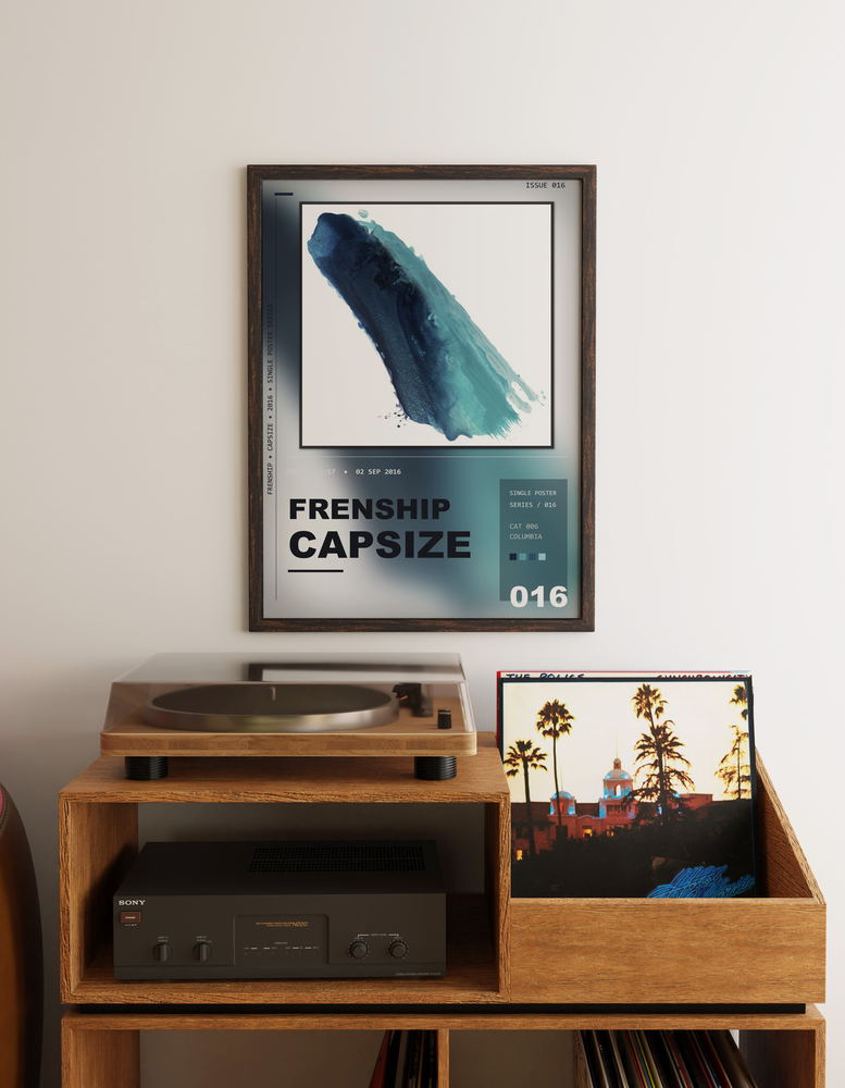 Music poster: FRENSHIP - Capsize