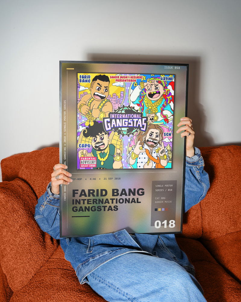 Music poster: Farid Bang - INTERNATIONAL GANGSTAS