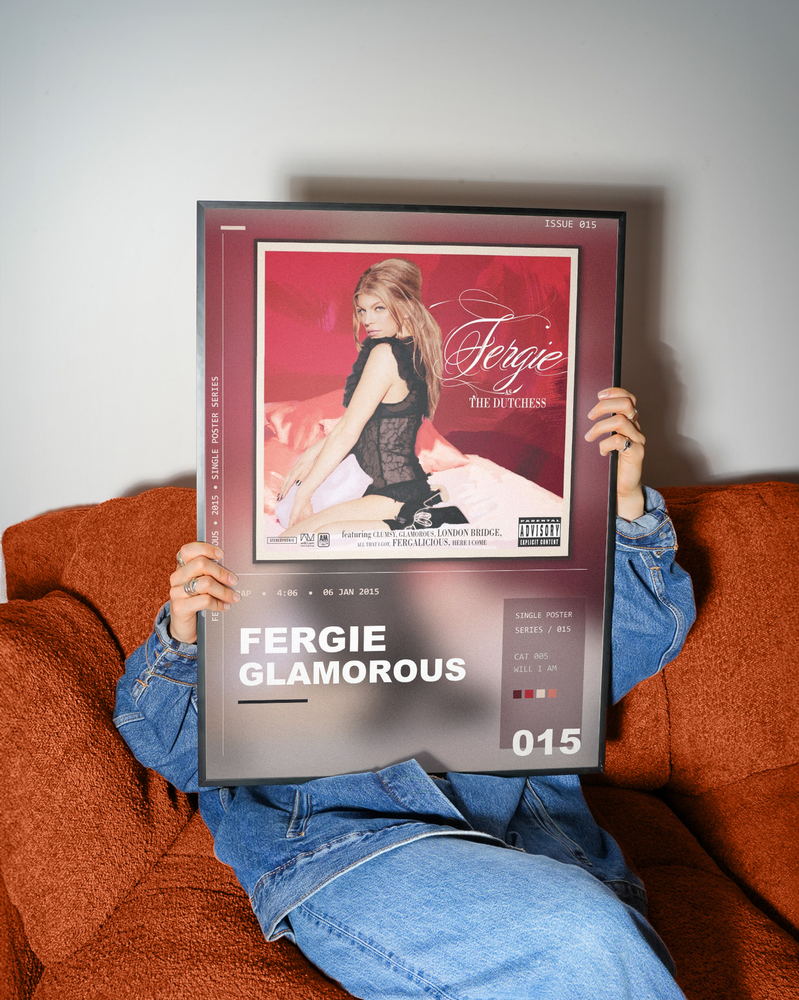 Music poster: Fergie - Glamorous