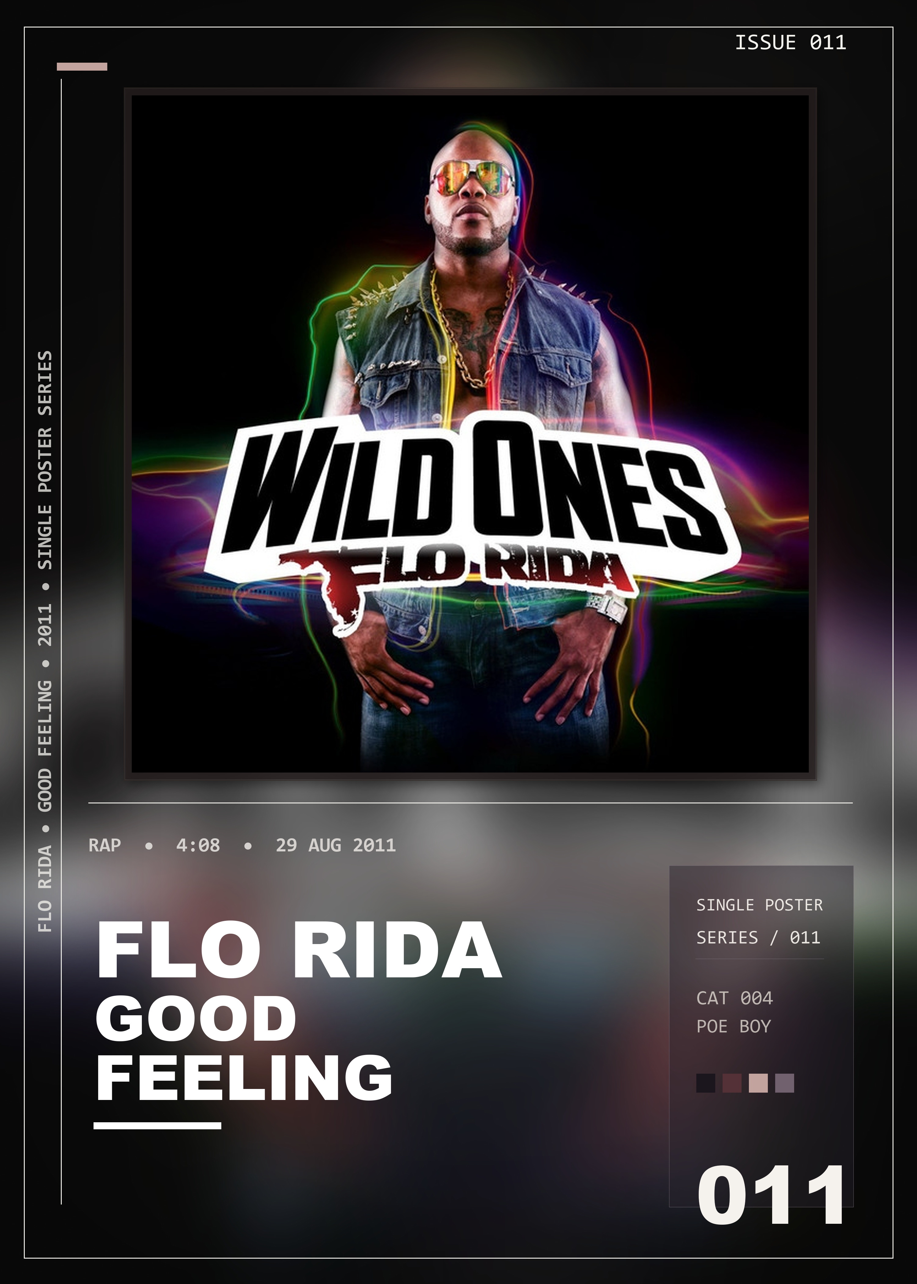 Music poster: Flo Rida - Good Feeling