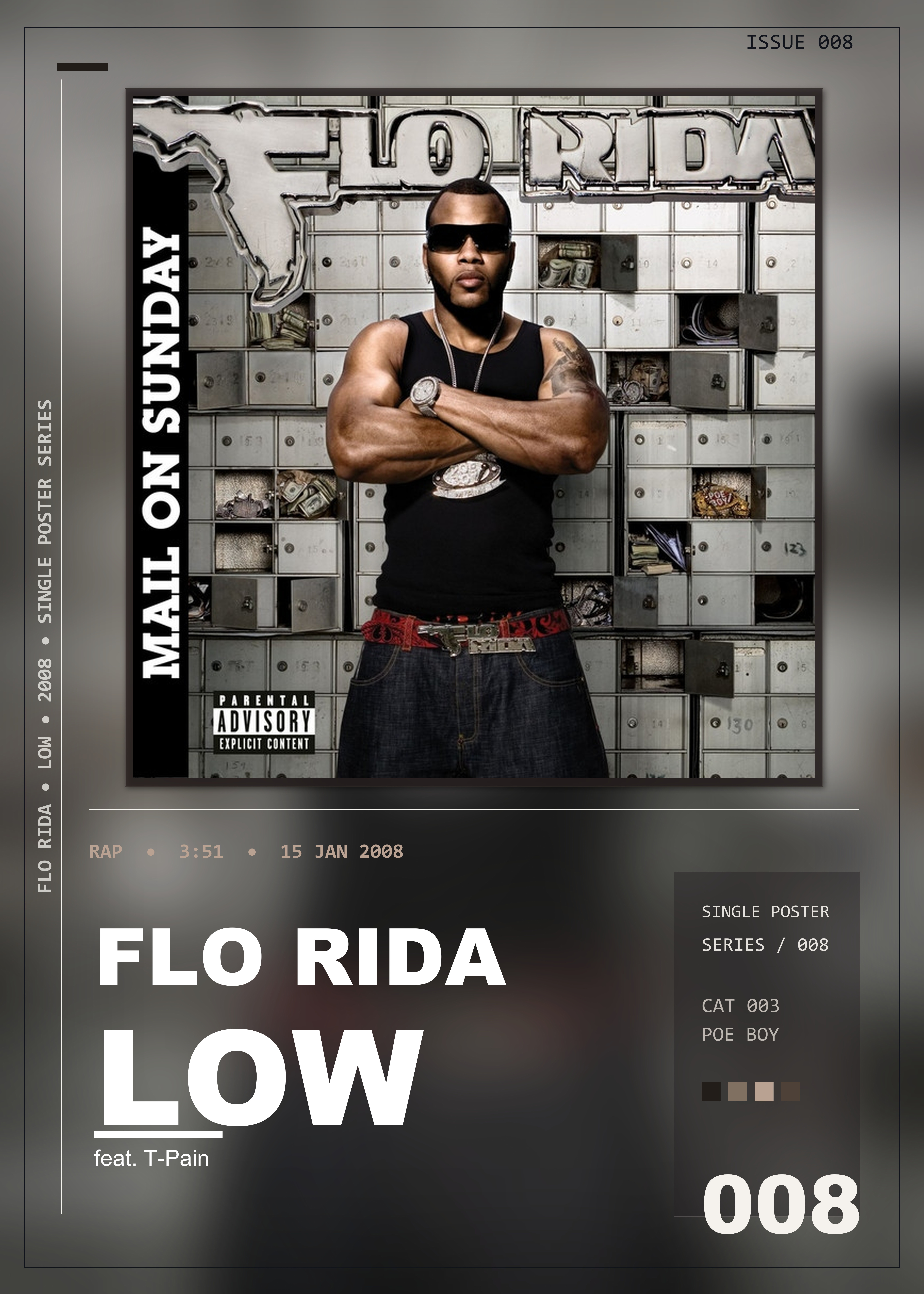 Music poster: Flo Rida - Low feat T-Pain
