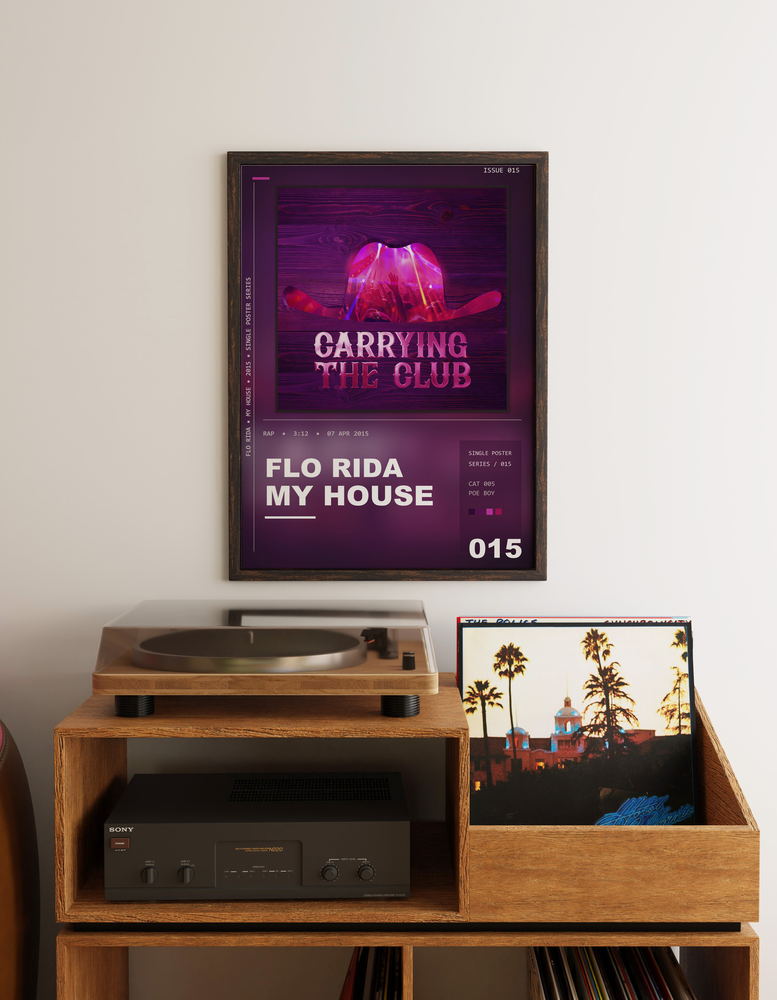 Music poster: Flo Rida - My House