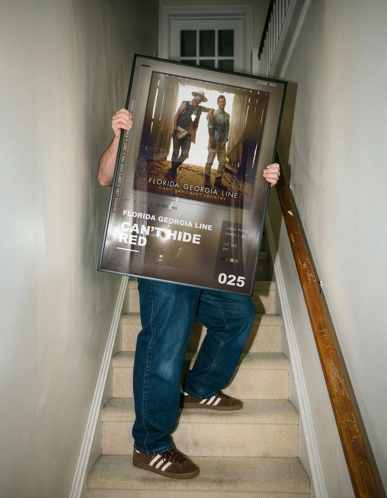 Music poster: Florida Georgia Line - Cant Hide Red
