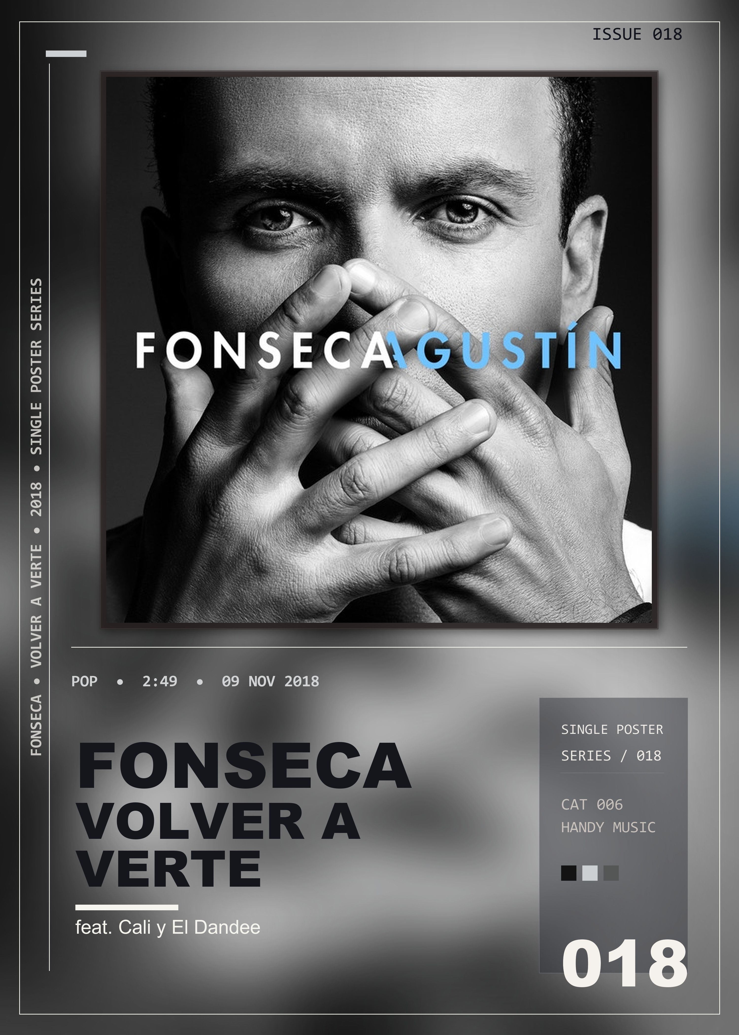 Music poster: Fonseca - Volver a Verte feat Cali y El Dandee