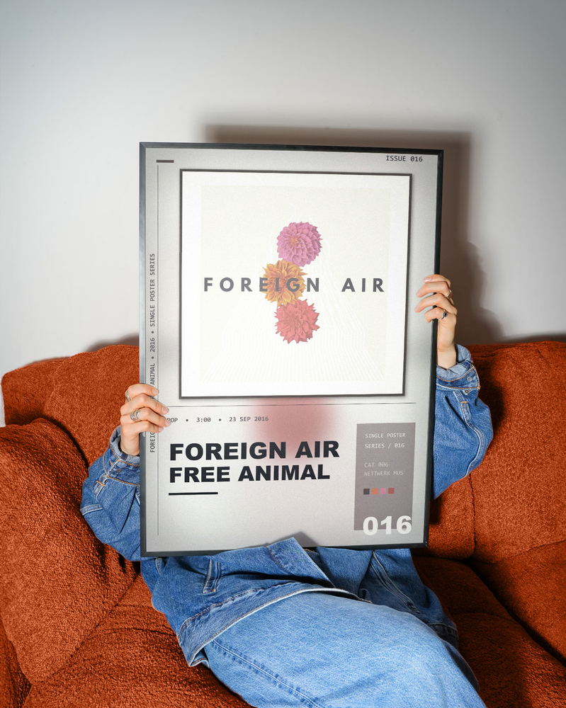 Music poster: Foreign Air - Free Animal