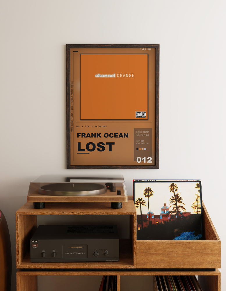 Music poster: Frank Ocean - Lost