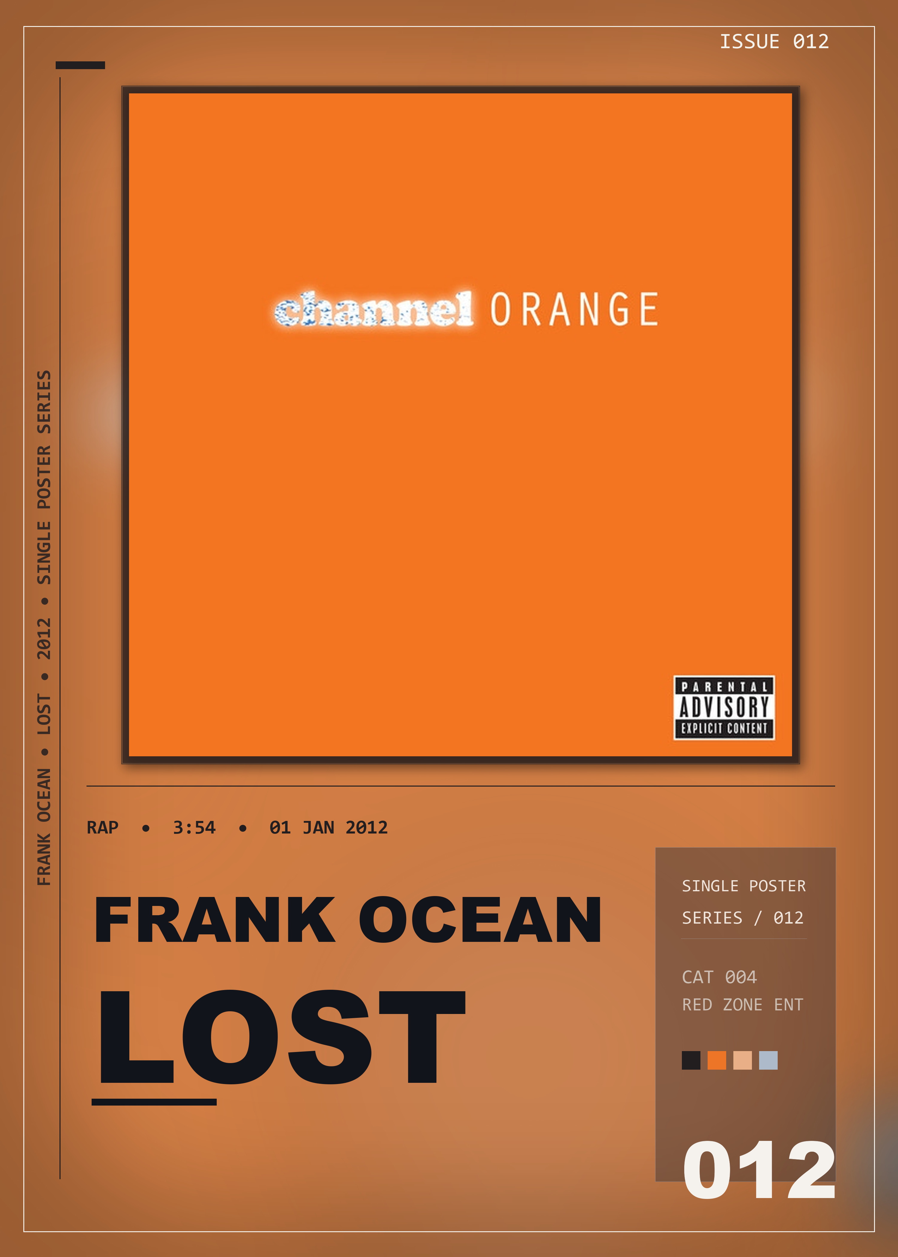 Music poster: Frank Ocean - Lost