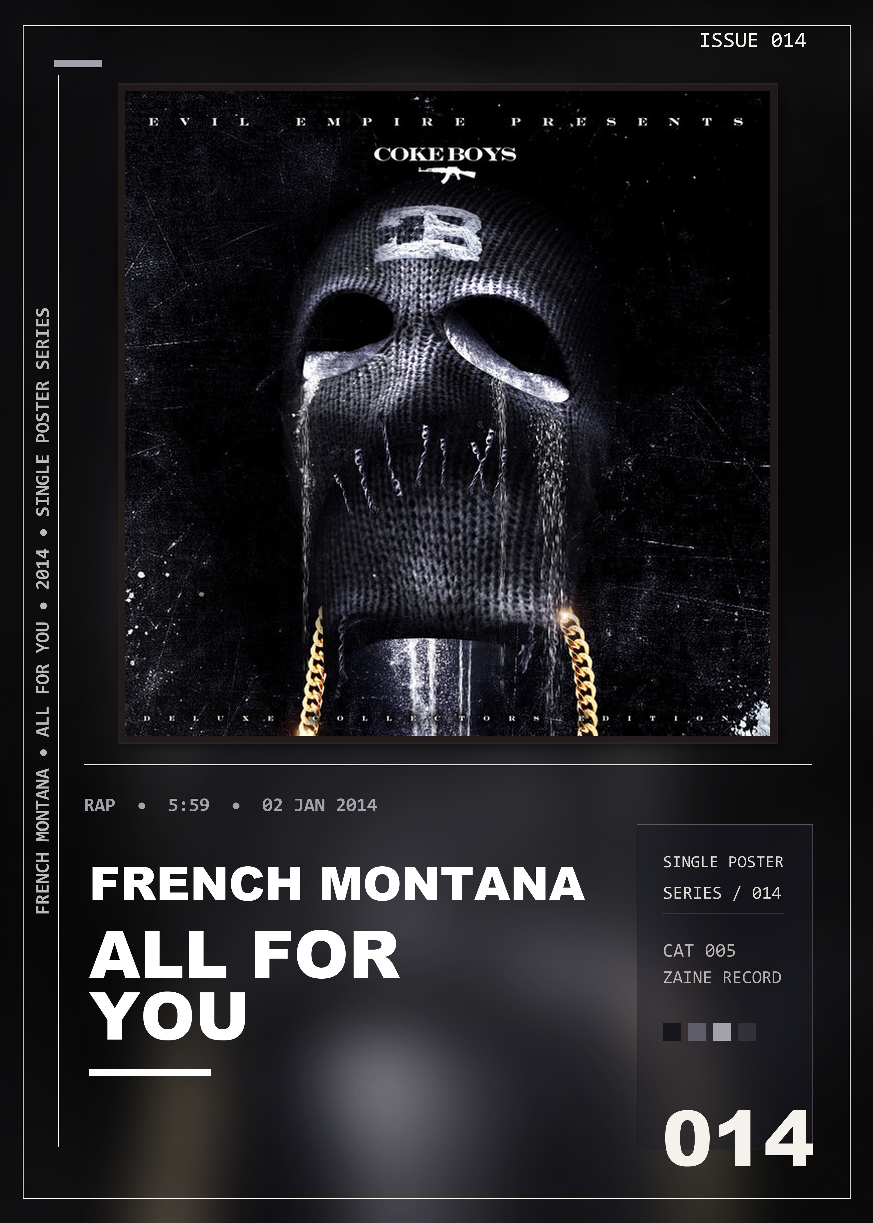 Music poster: French Montana - All for You