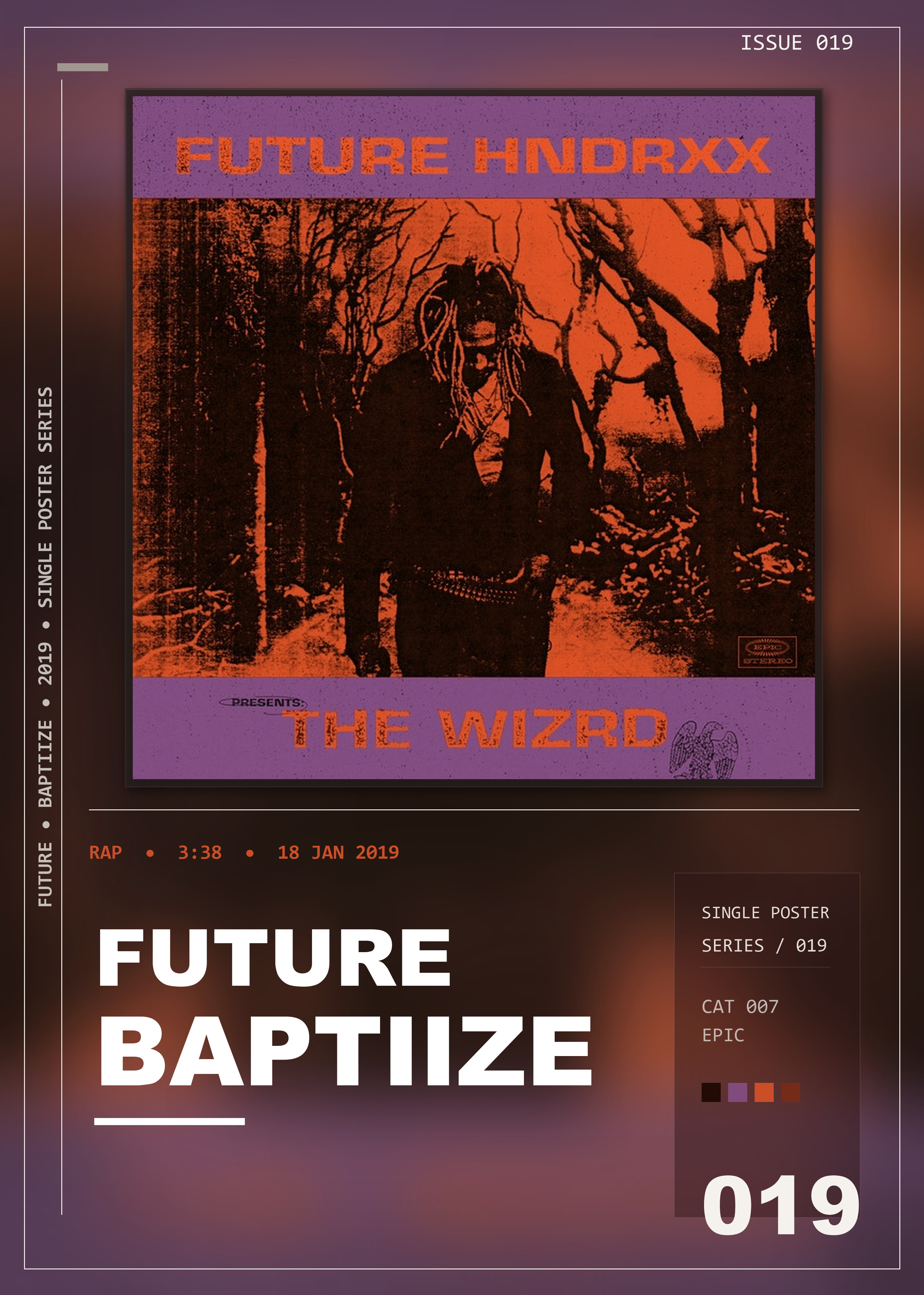 Music poster: Future - Baptiize