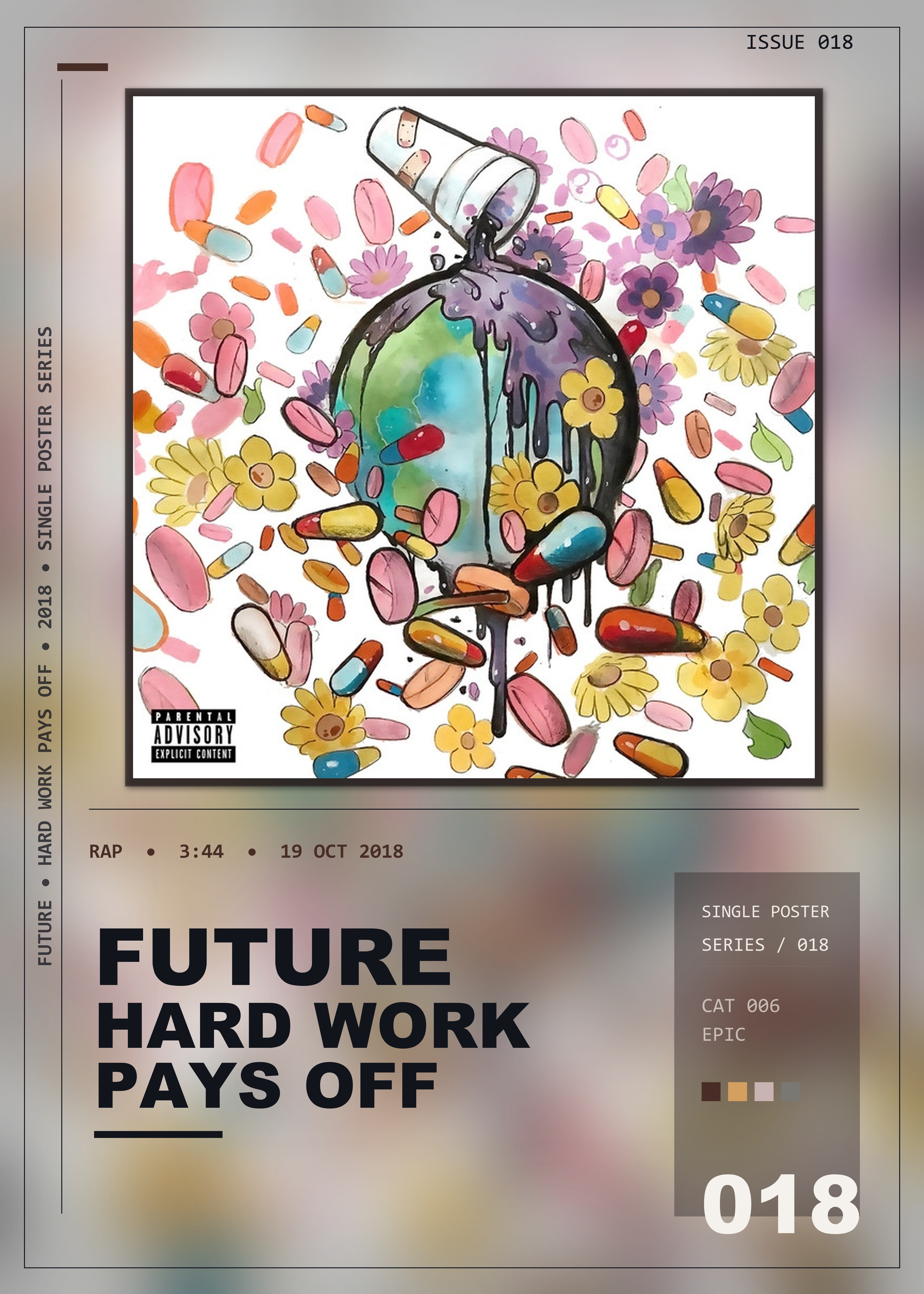 Music poster: Future - Hard Work Pays Off