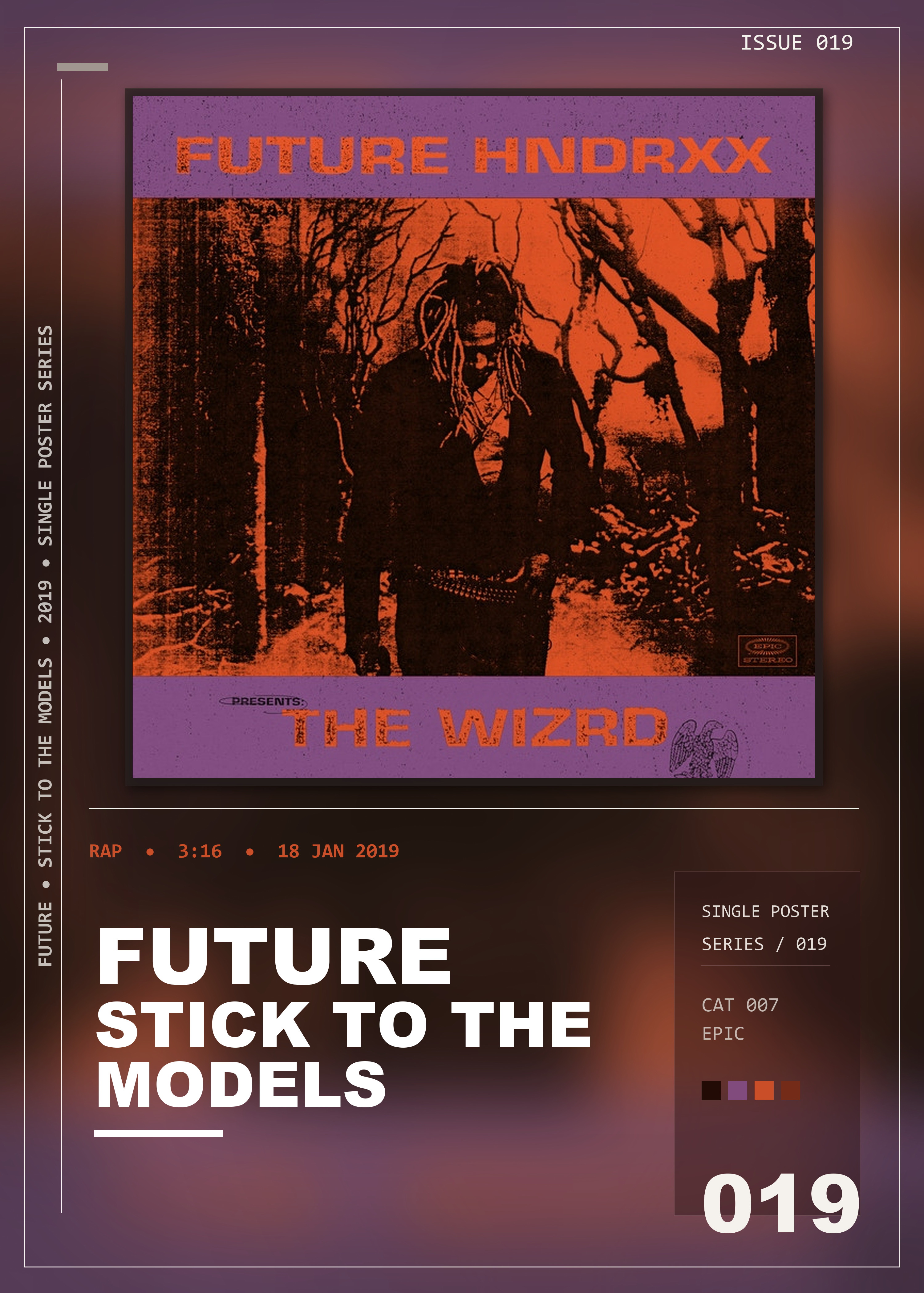 Music poster: Future - Stick to the Models