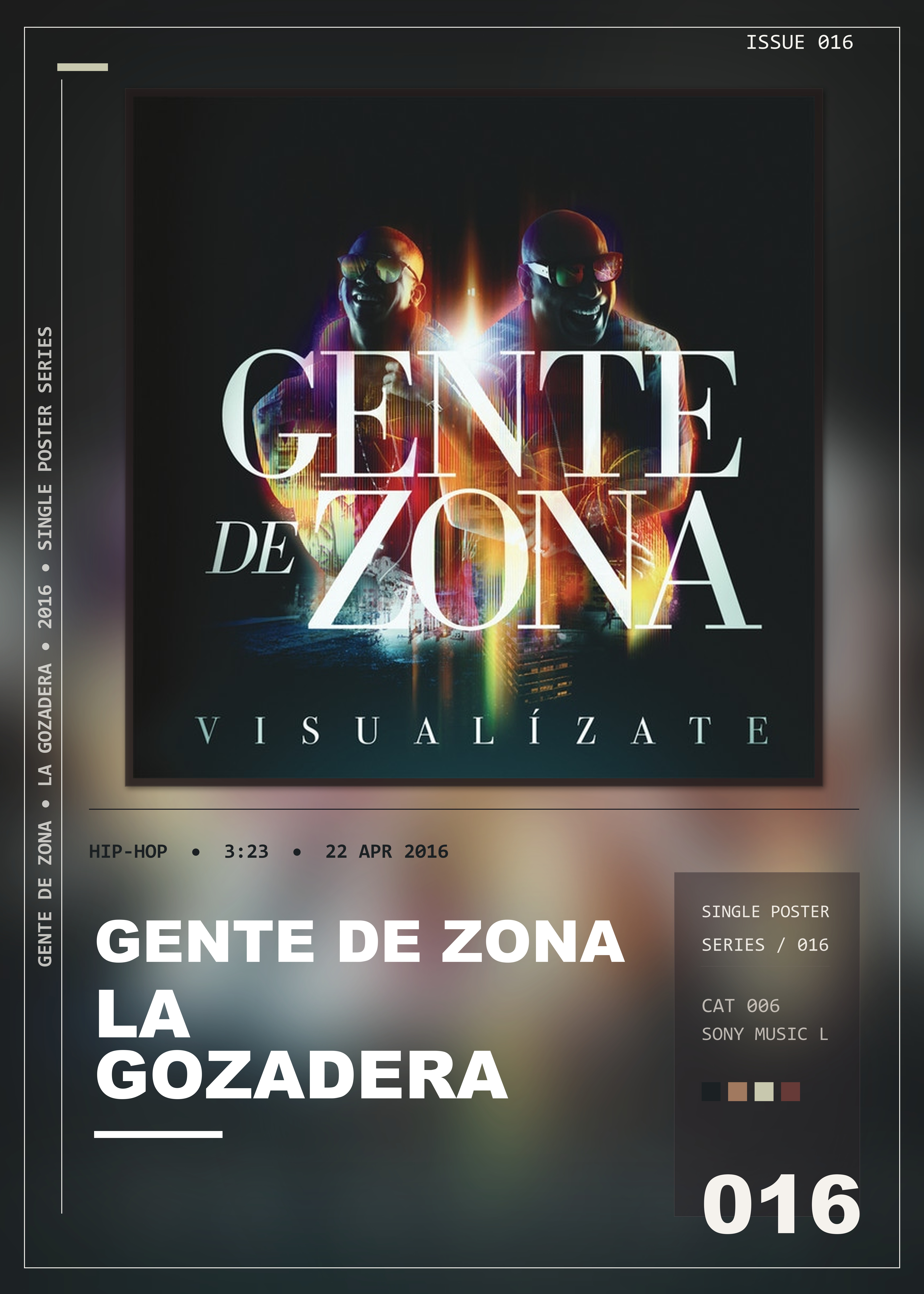 Music poster: Gente De Zona - La Gozadera