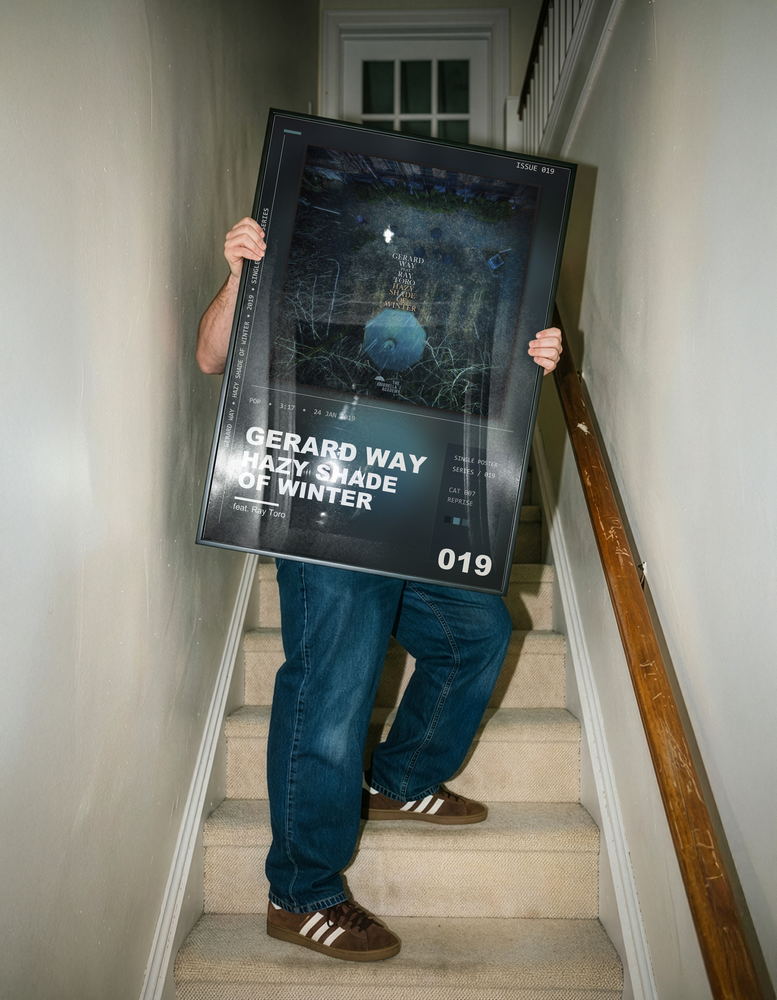 Music poster: Gerard Way - Hazy Shade of Winter feat Ray Toro