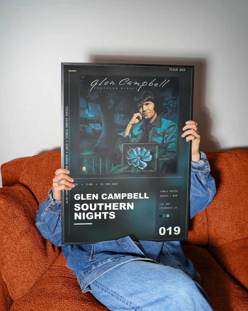 Music poster: Glen Campbell - Southern Nights