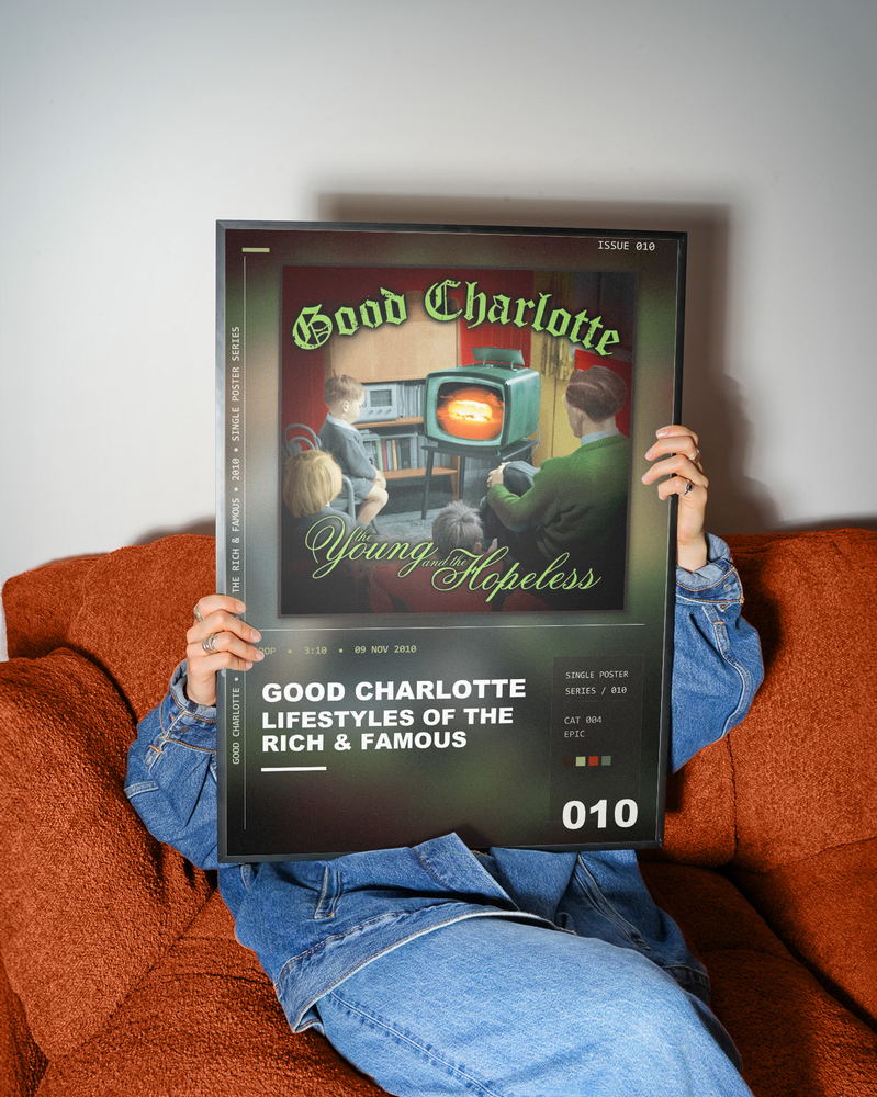 Music poster: Good Charlotte - Lifestyles of the Rich Famous