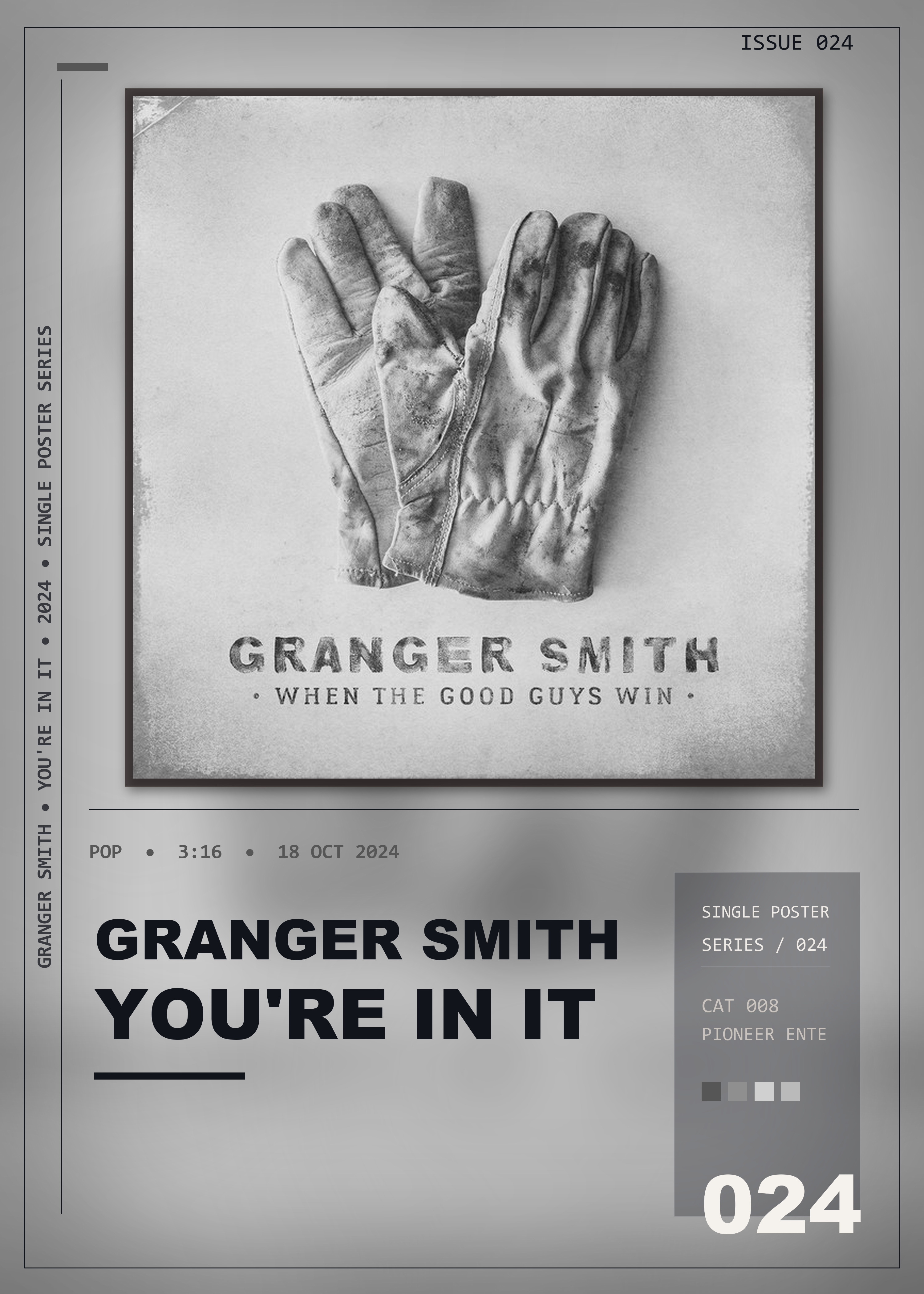 Music poster: Granger Smith - Youre In It