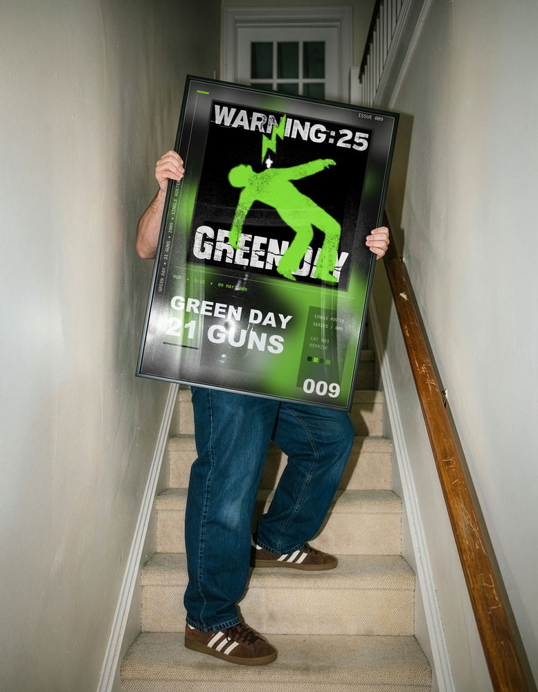 Music poster: Green Day - 21 Guns