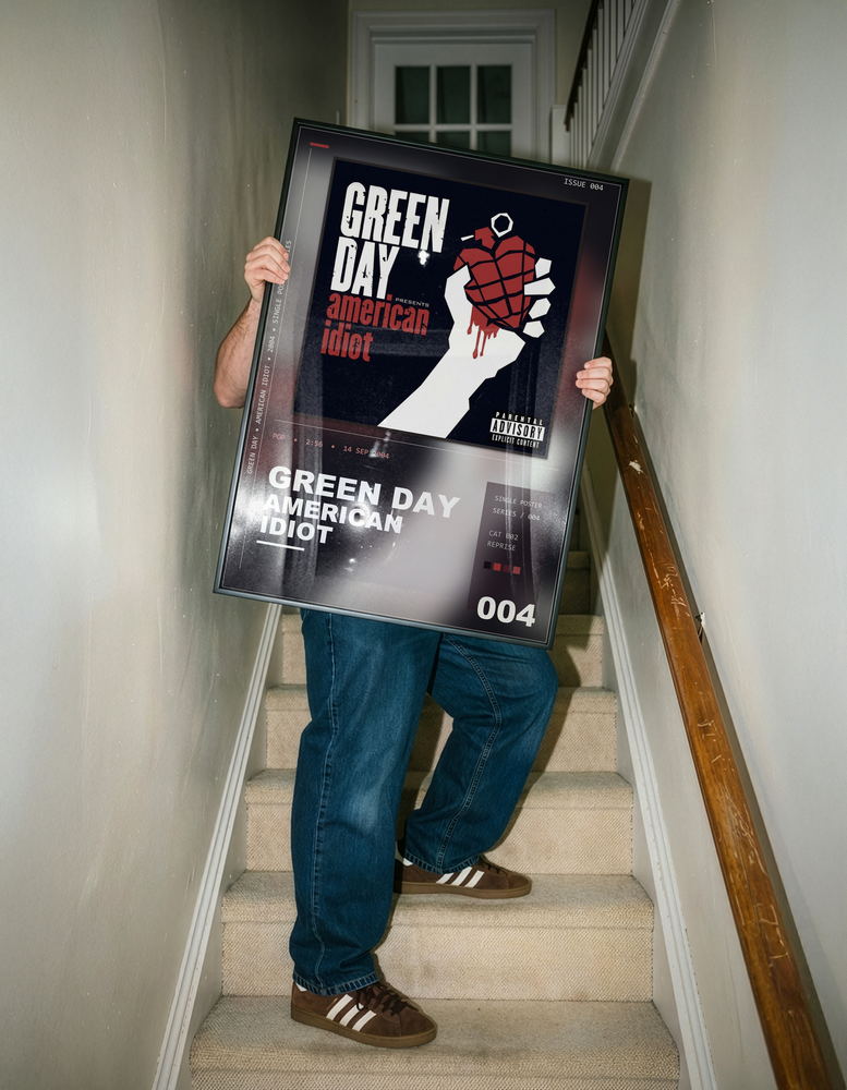 Music poster: Green Day - American Idiot