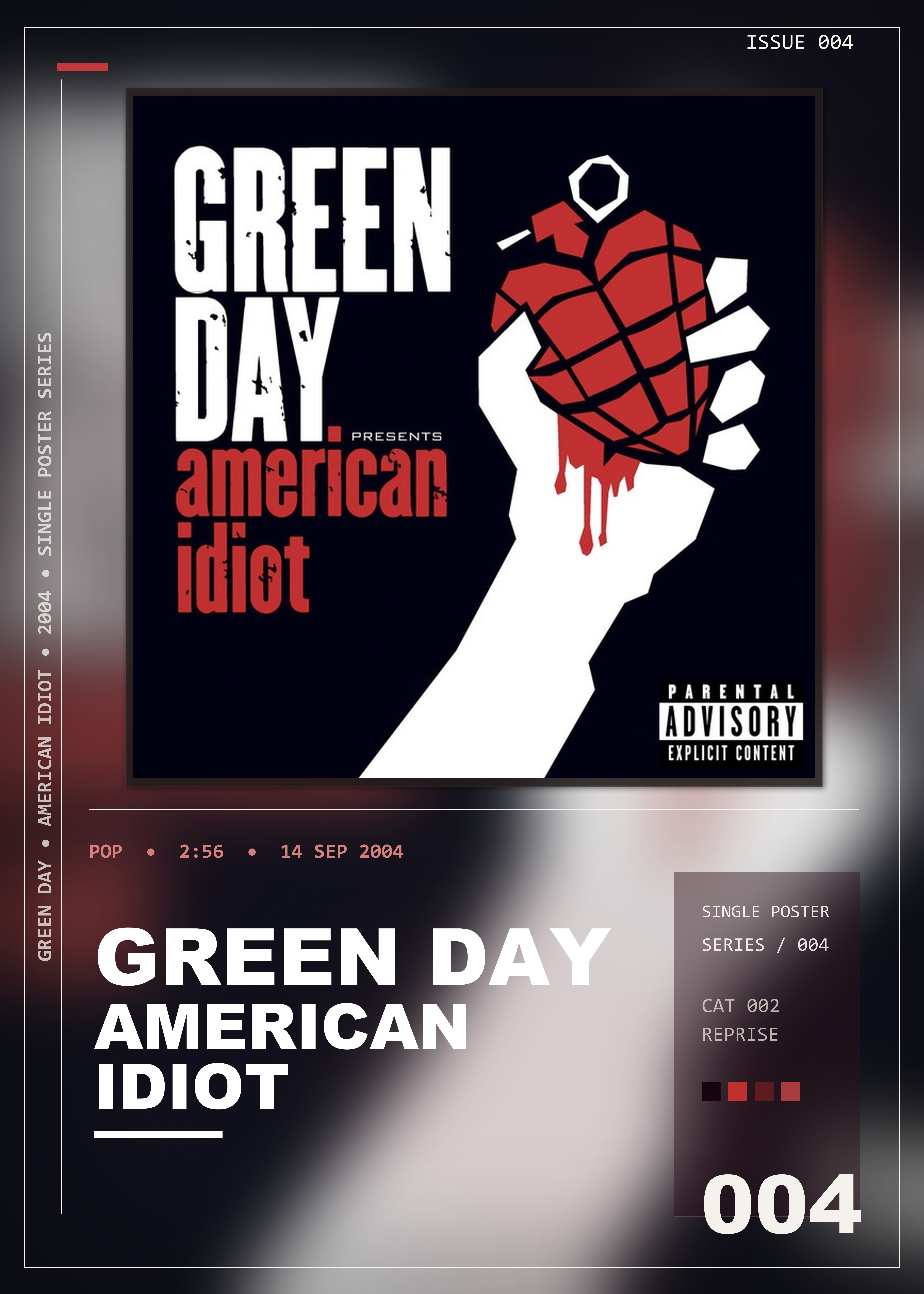 Music poster: Green Day - American Idiot