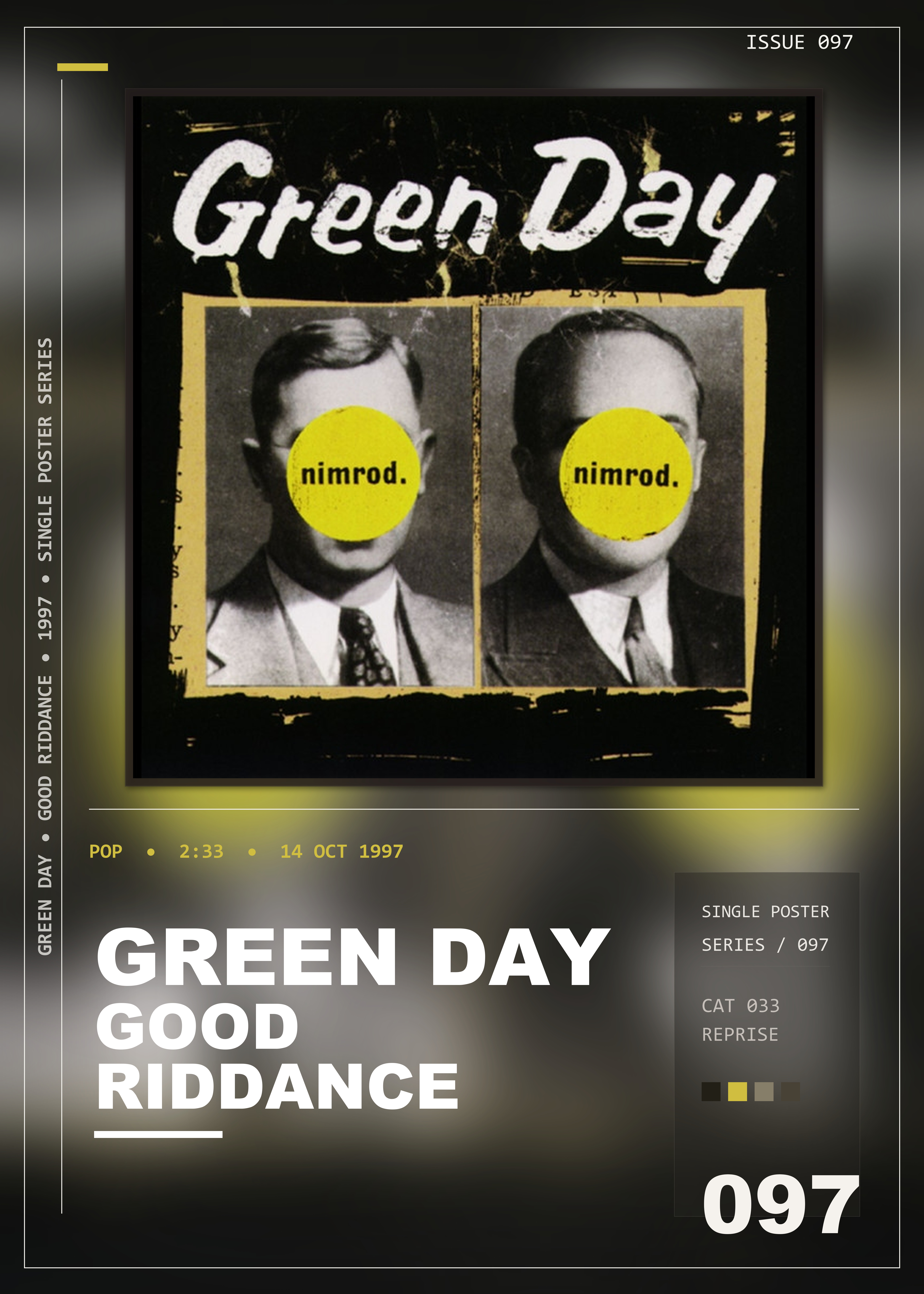 Music poster: Green Day - Good Riddance Time of Your Life
