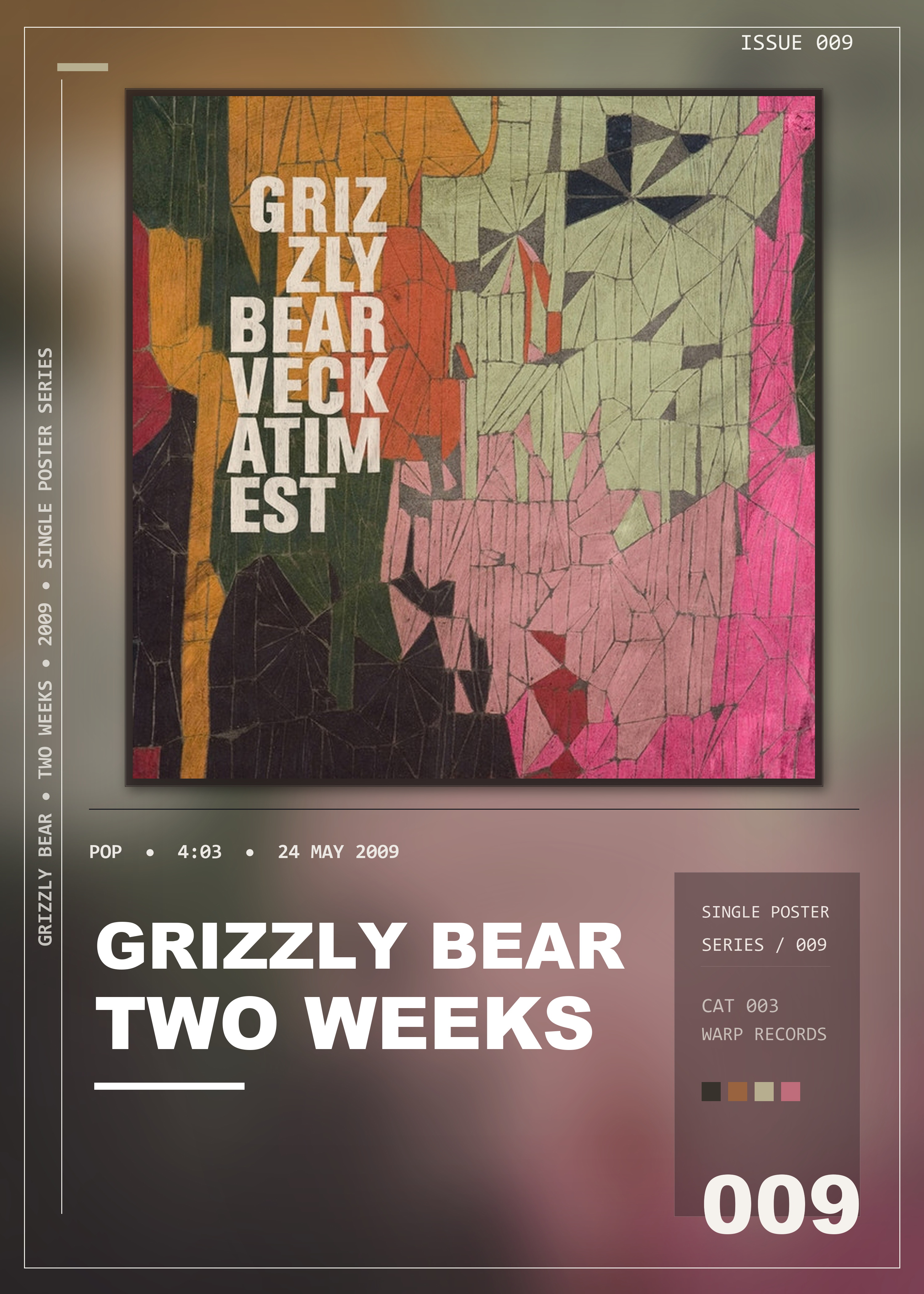 Music poster: Grizzly Bear - Two Weeks