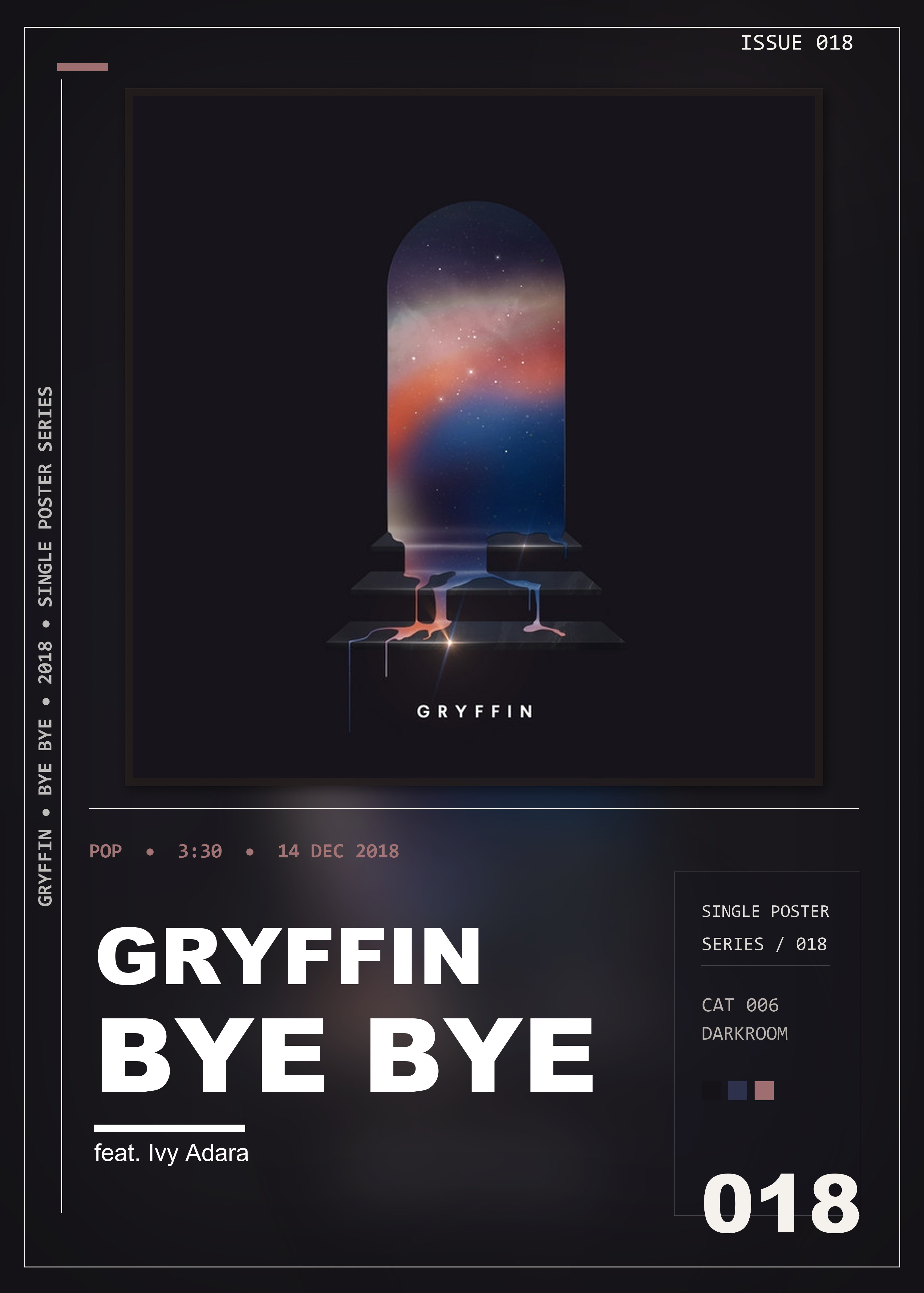 Music poster: Gryffin - Bye Bye feat Ivy Adara