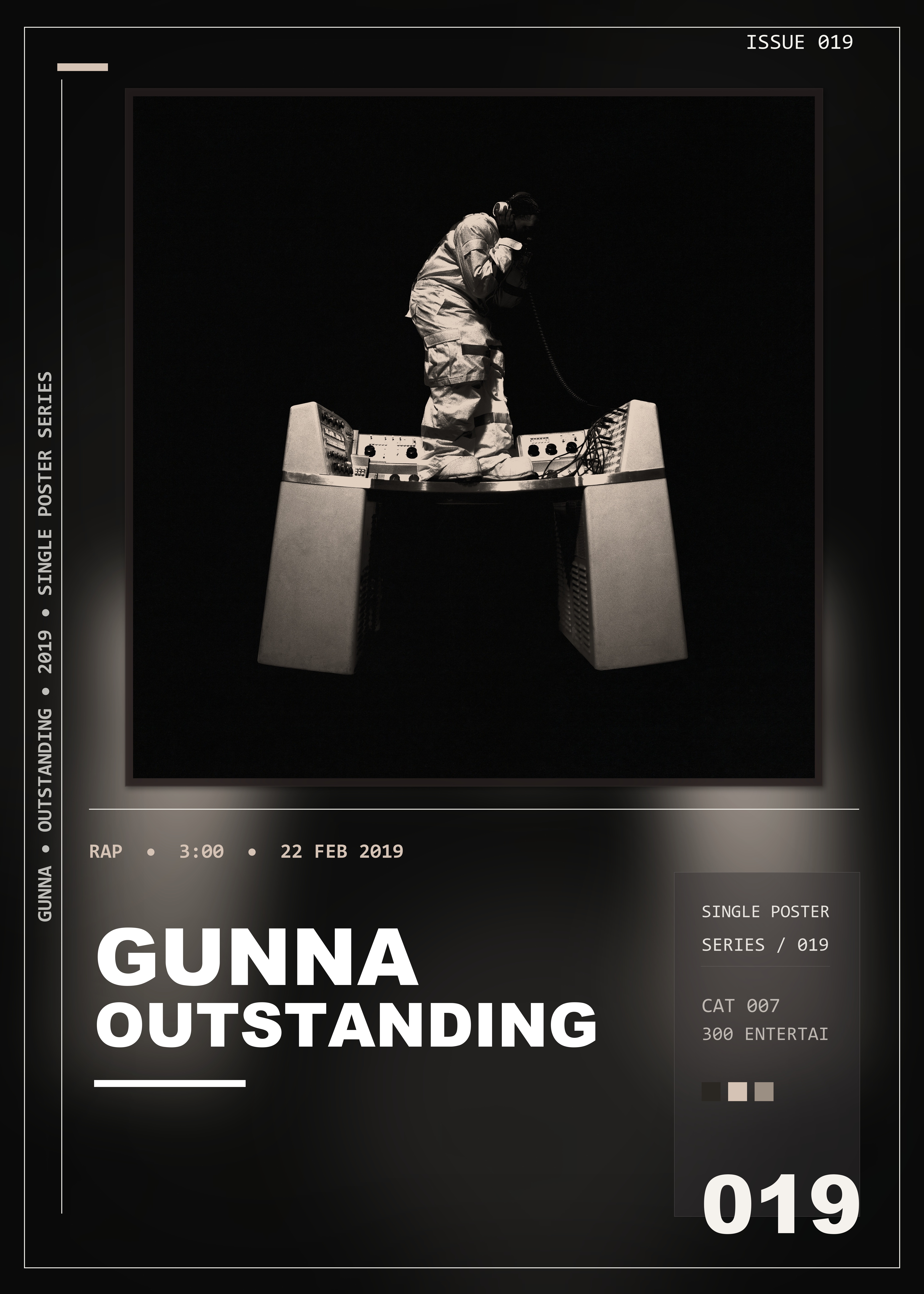 Music poster: Gunna - Outstanding