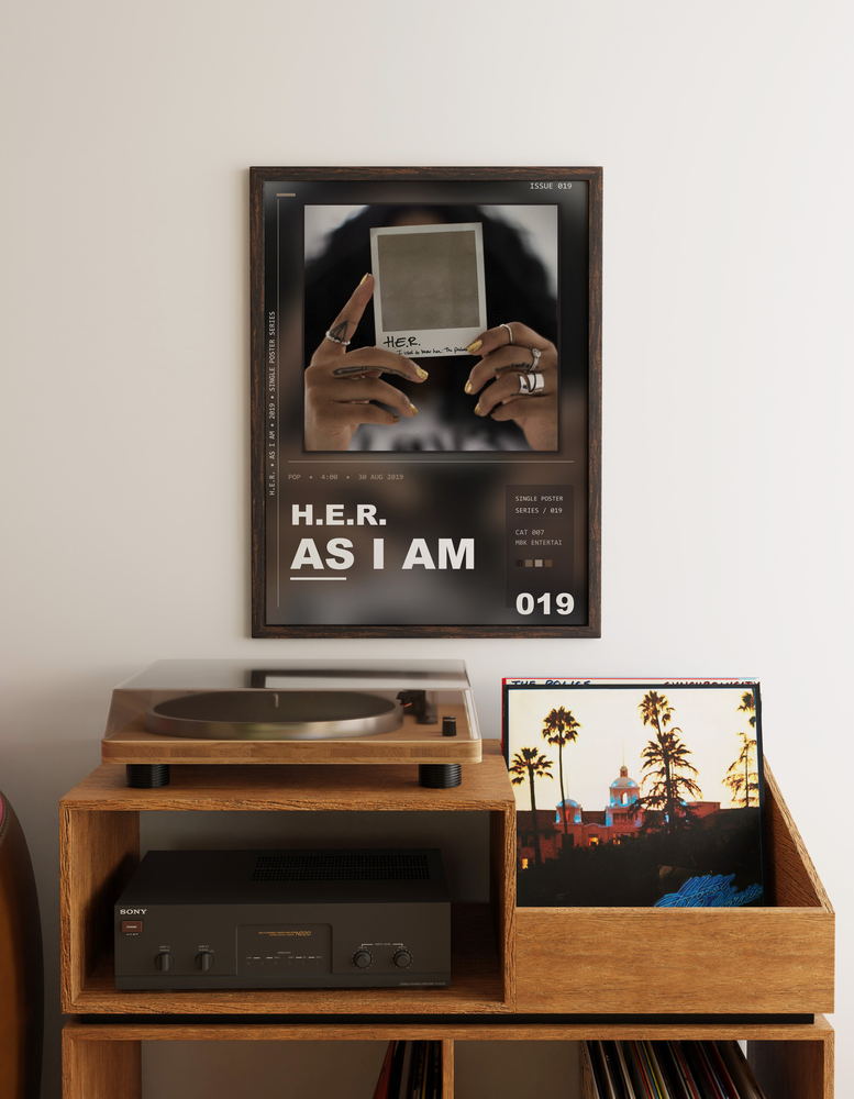 Music poster: HER - As I Am