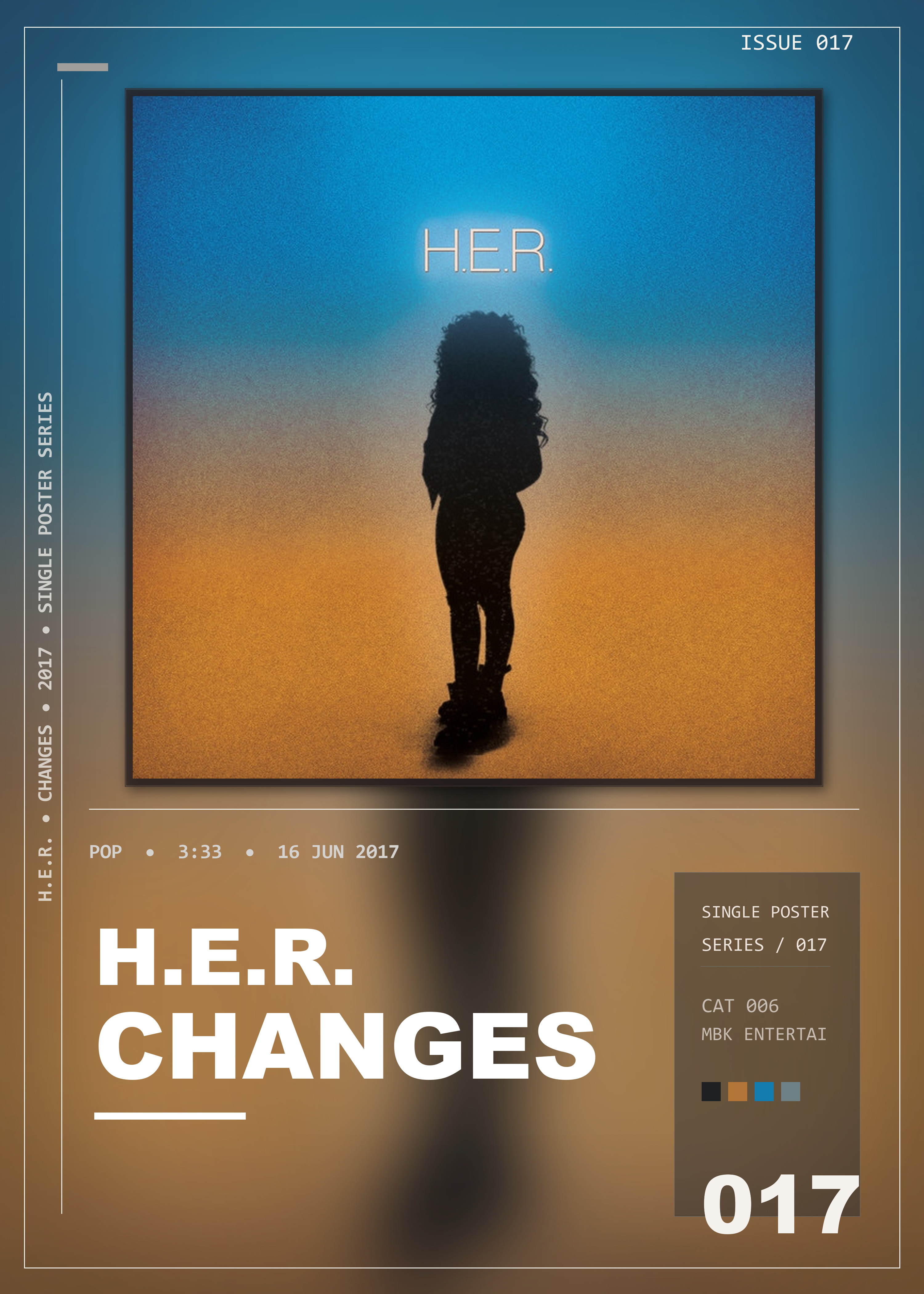 Music poster: HER - Changes