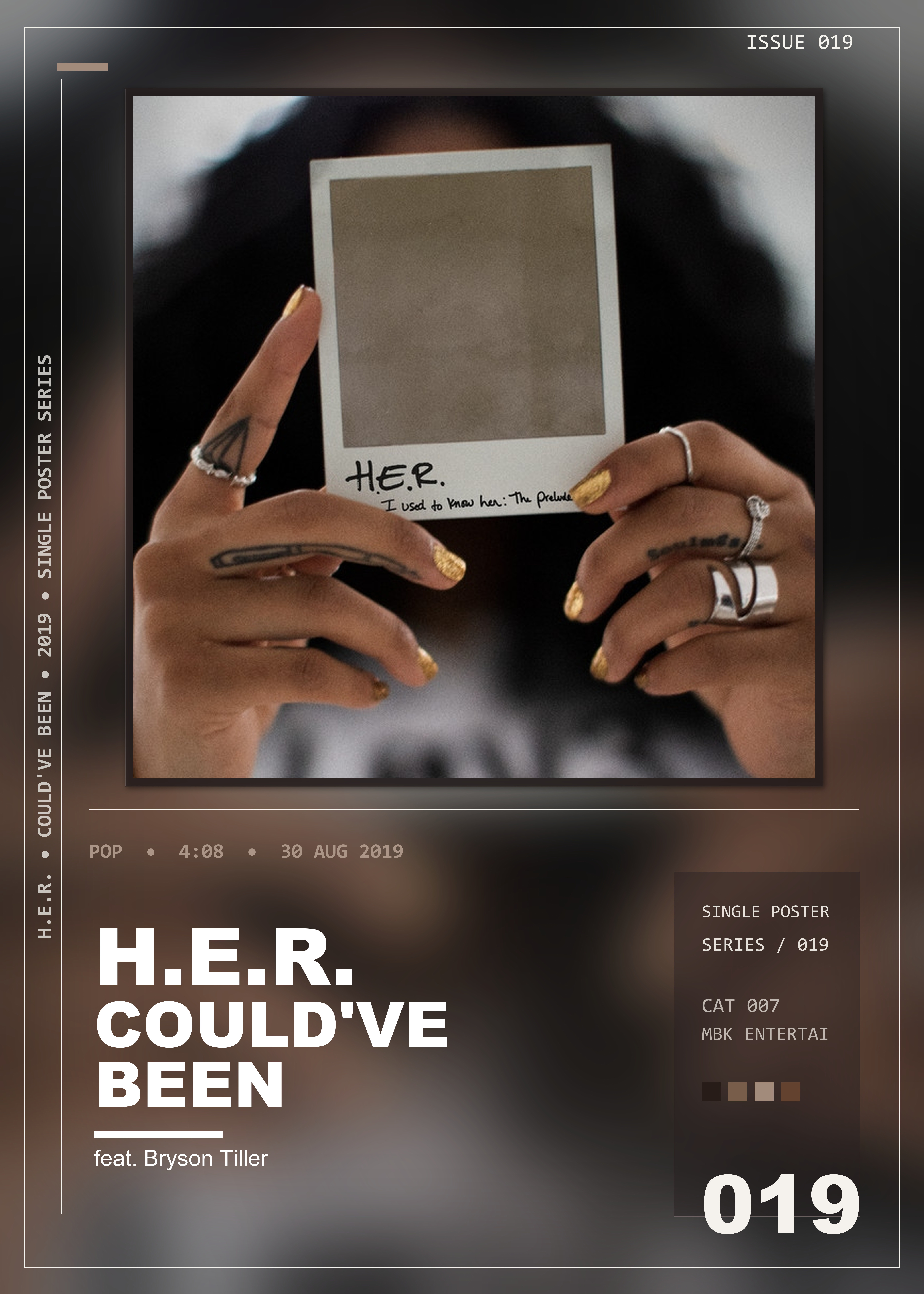 Music poster: HER - Couldve Been feat Bryson Tiller