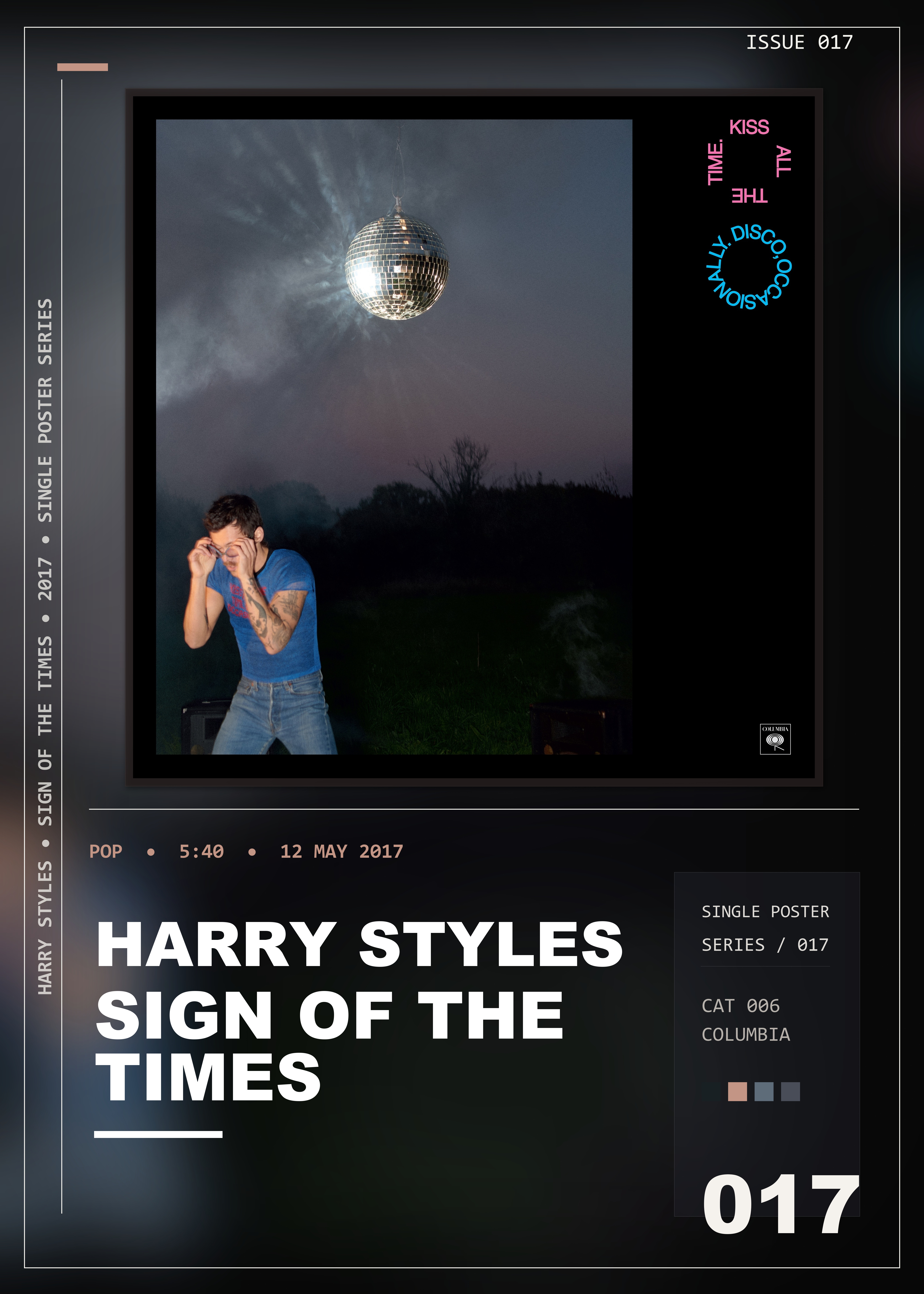 Music poster: Harry Styles - Sign of the Times