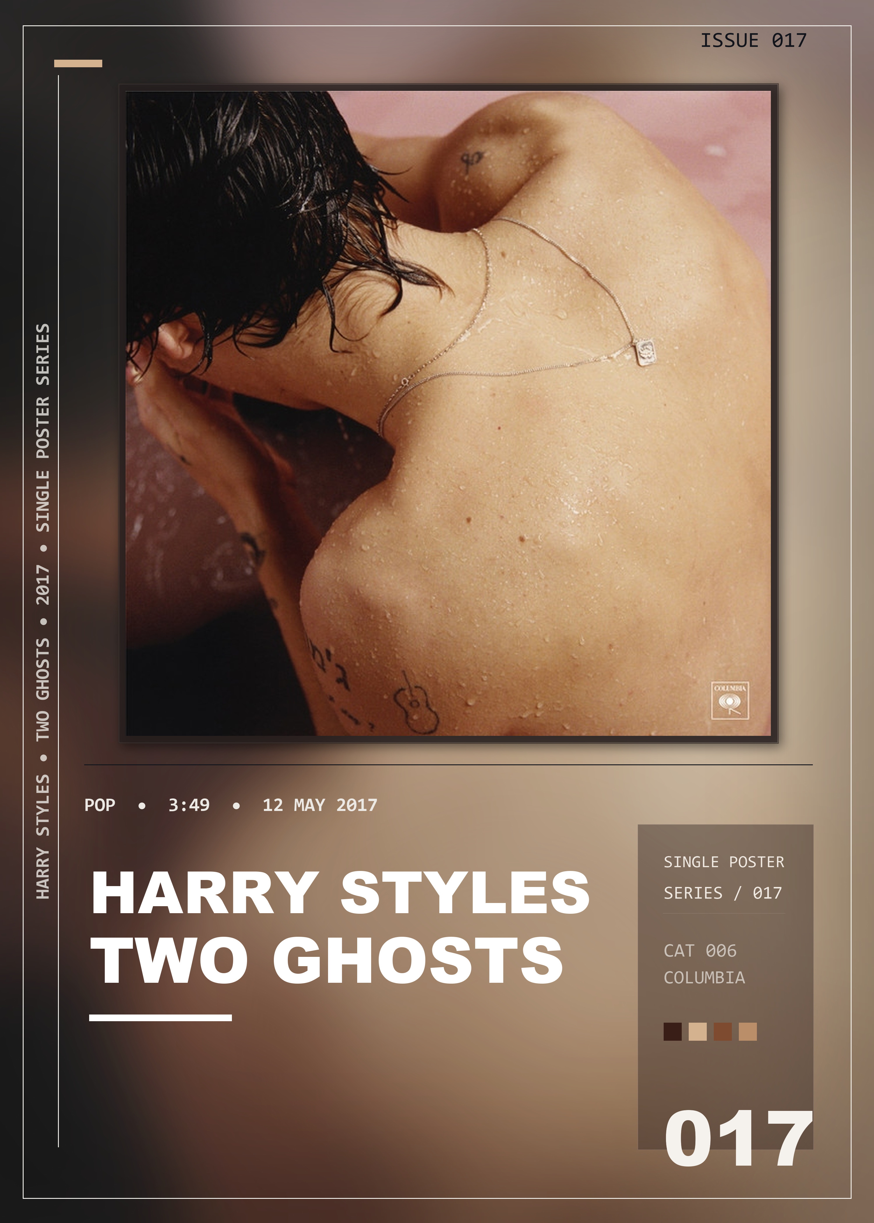 Music poster: Harry Styles - Two Ghosts