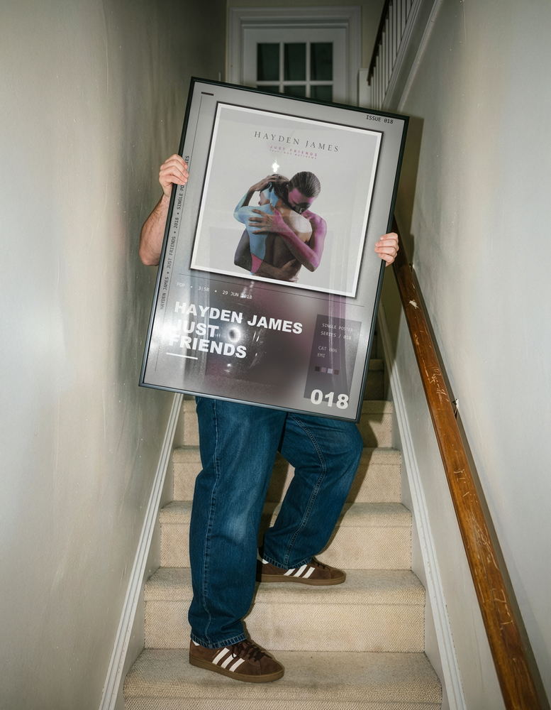 Music poster: Hayden James - Just Friends