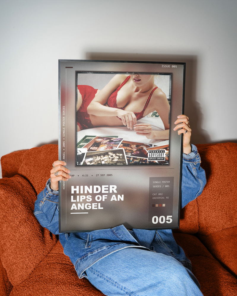 Music poster: Hinder - Lips Of An Angel
