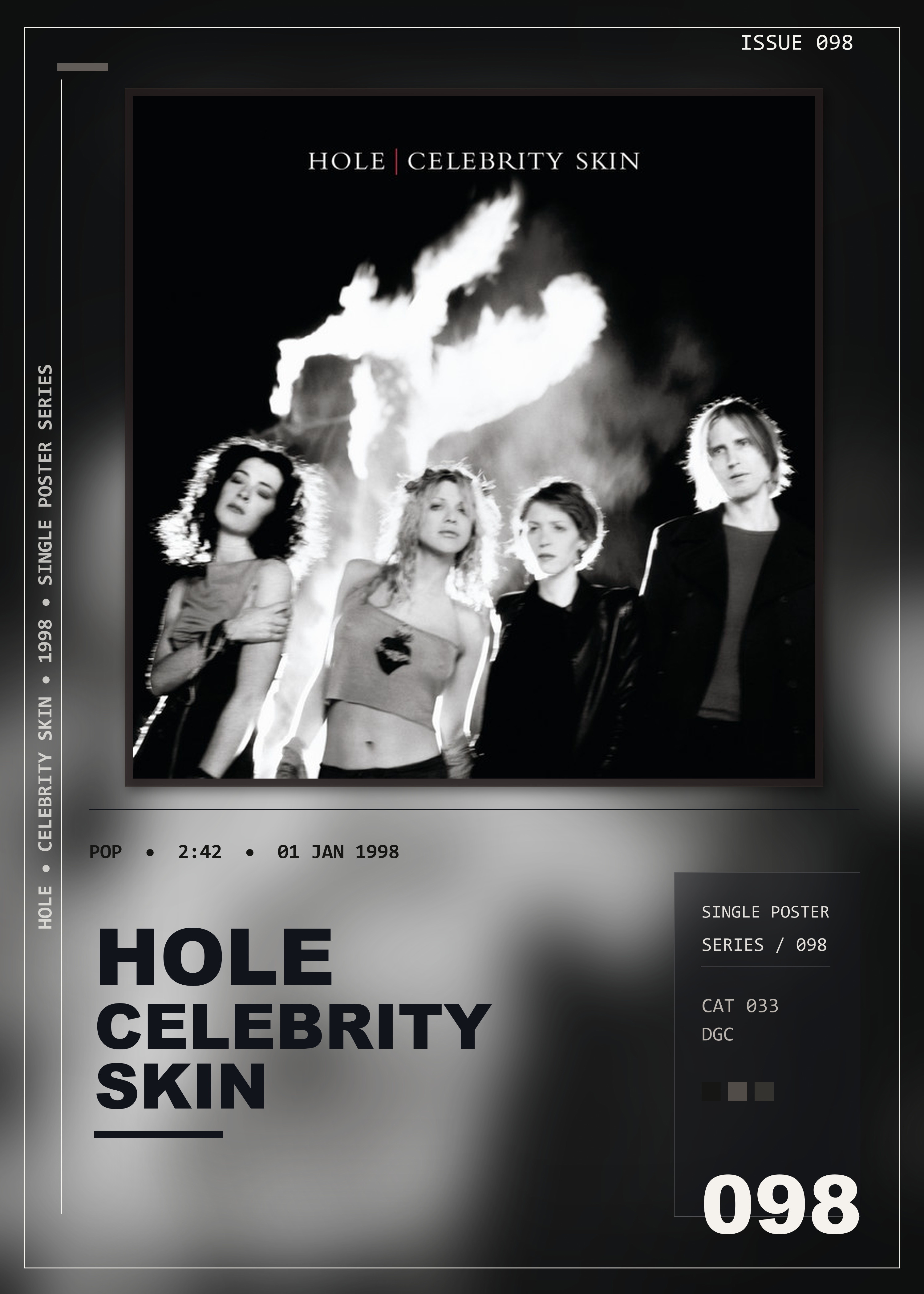 Music poster: Hole - Celebrity Skin