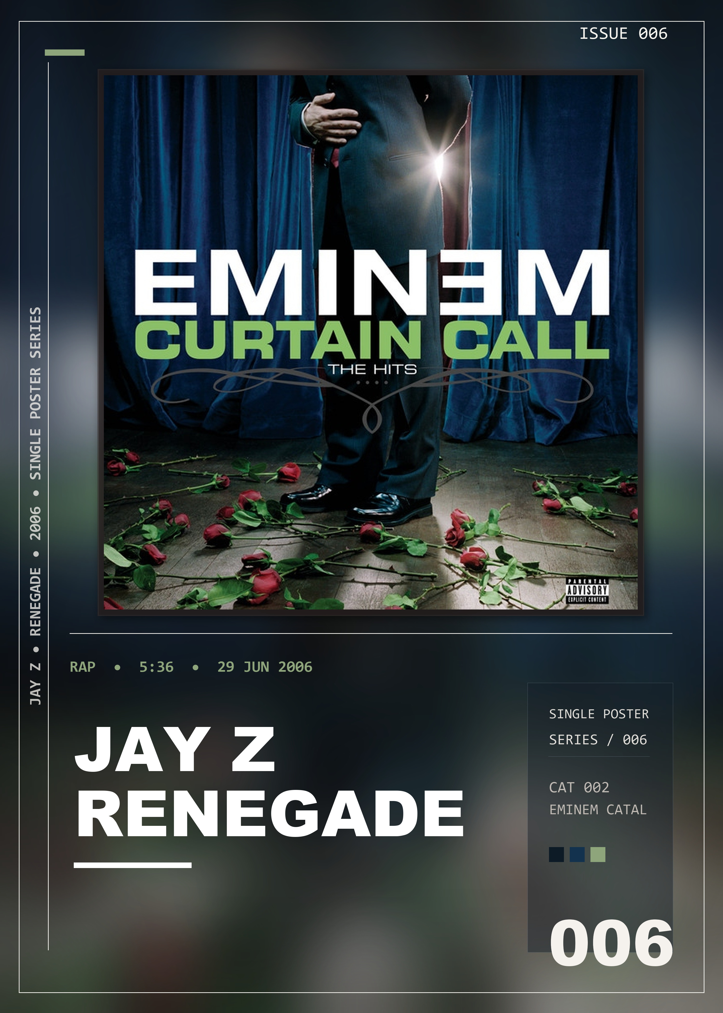 Music poster: JAY Z - Renegade