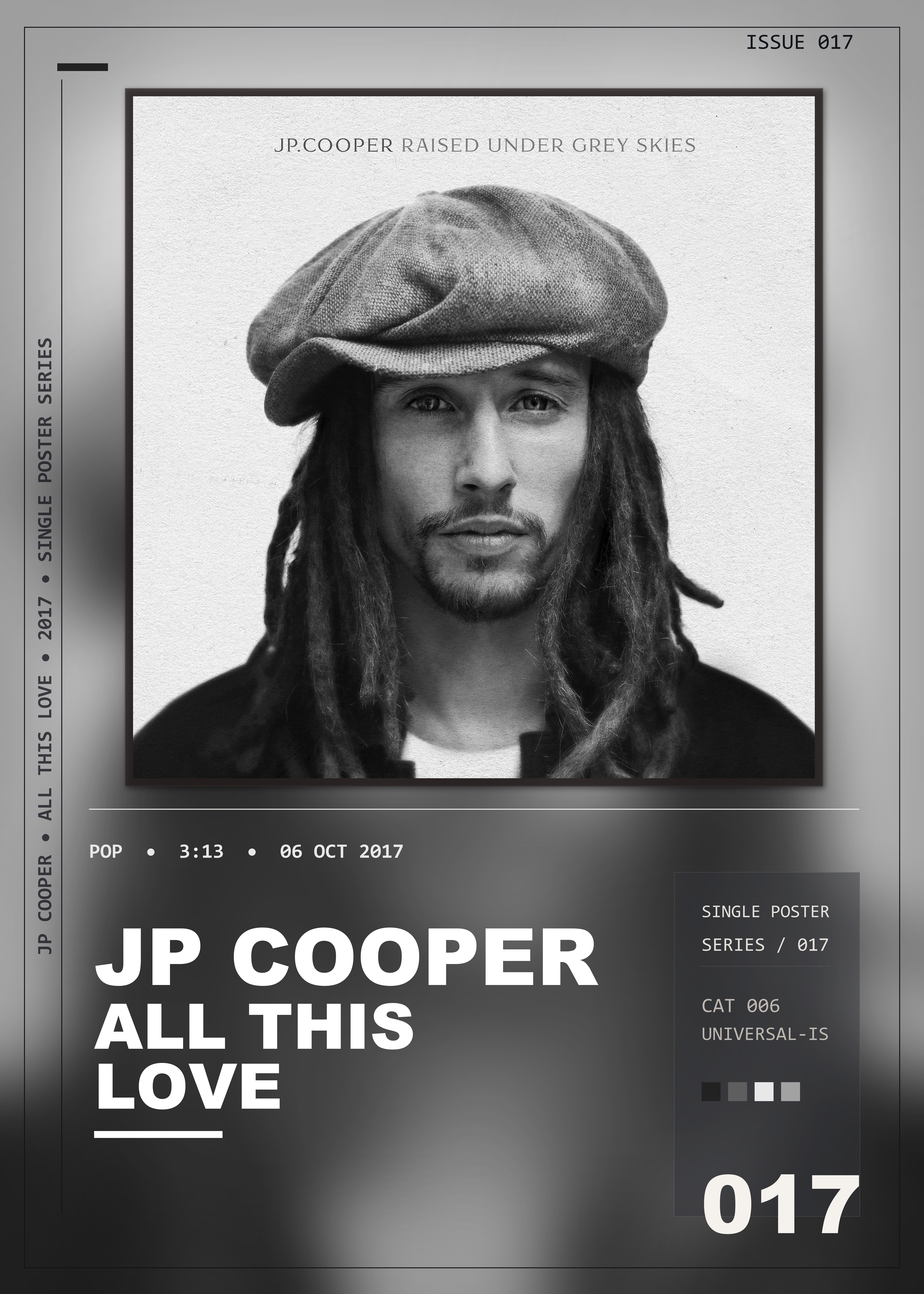 Music poster: JP Cooper - All This Love