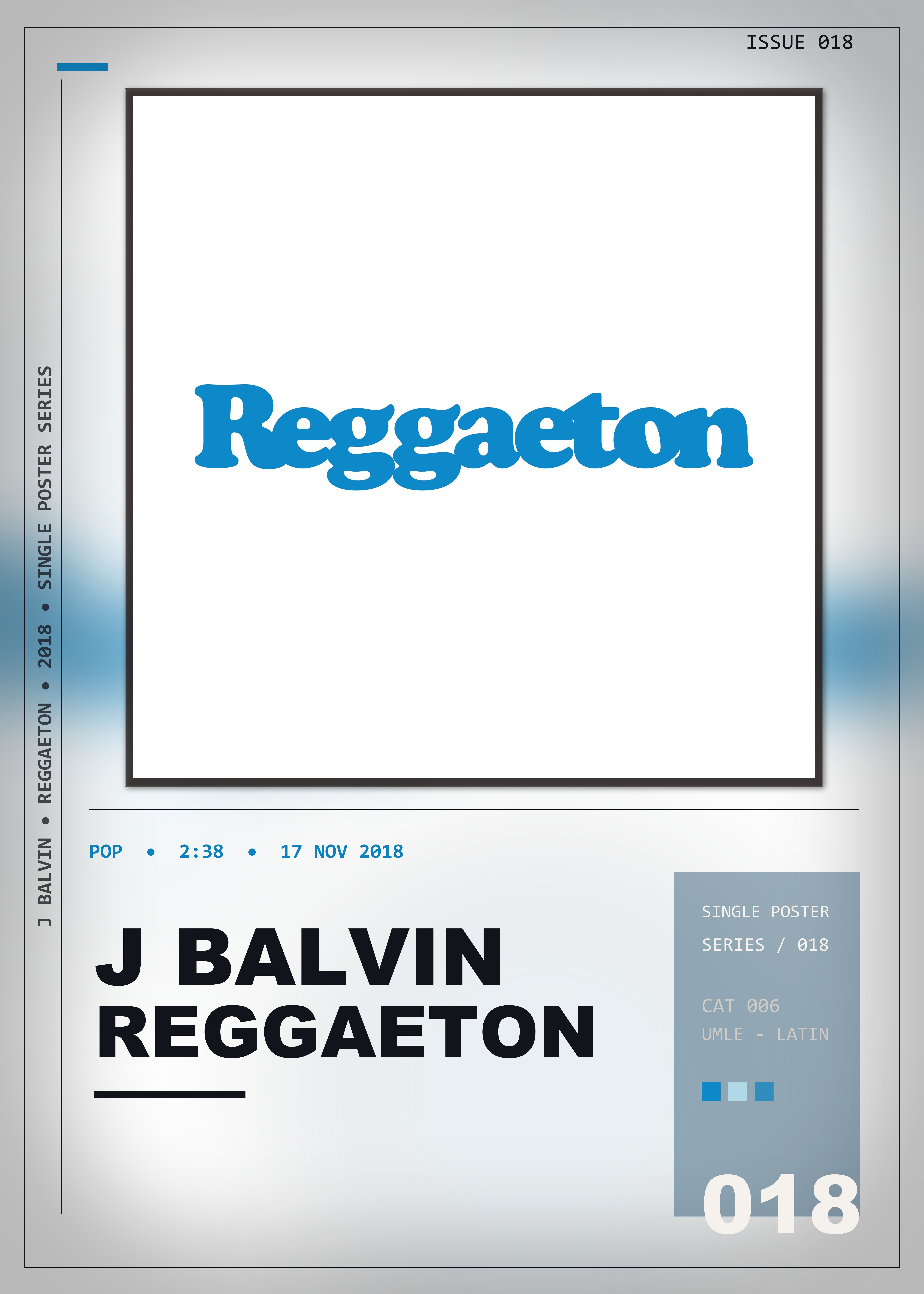 Music poster: J Balvin - Reggaeton
