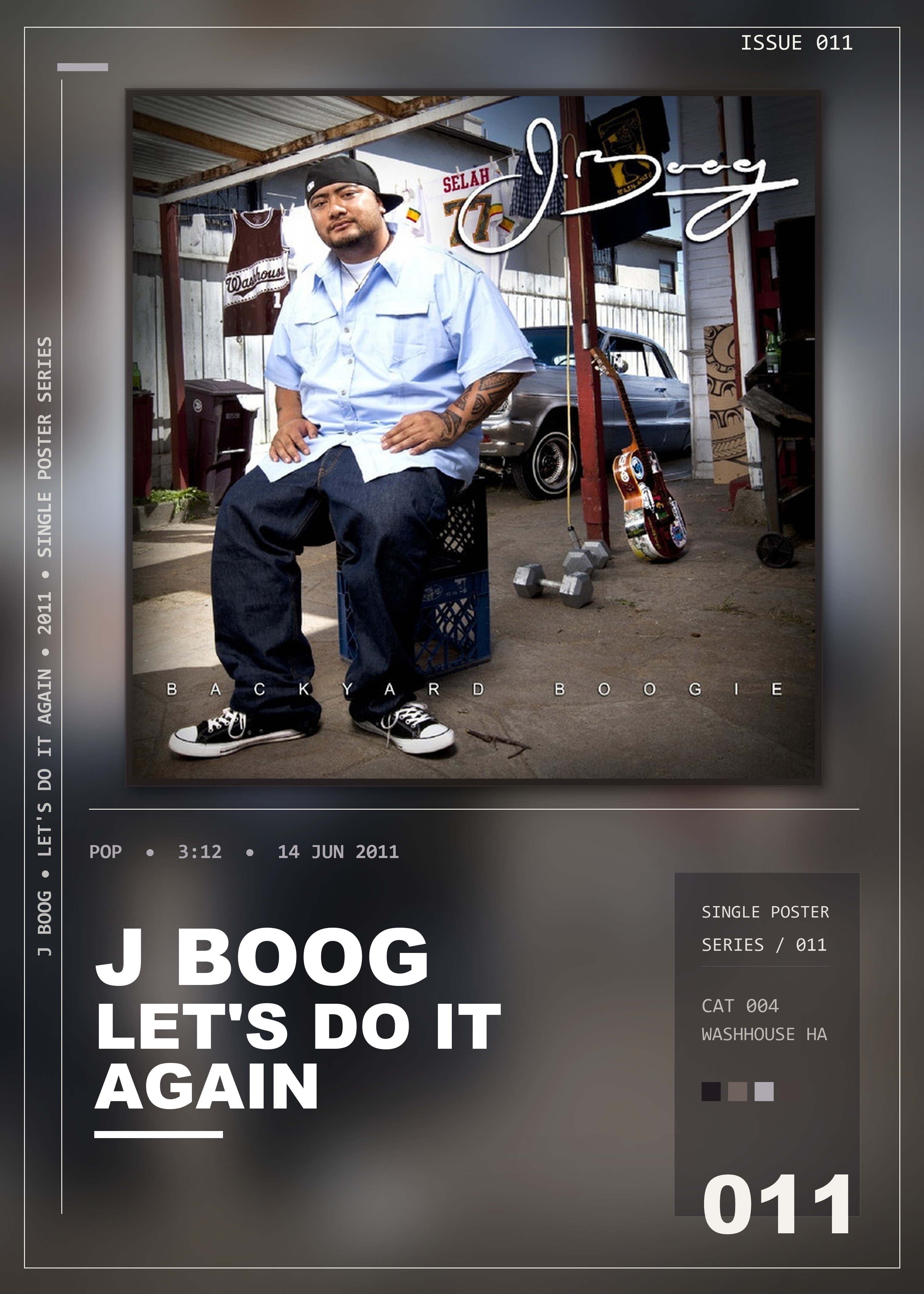 Music poster: J Boog - Lets Do It Again