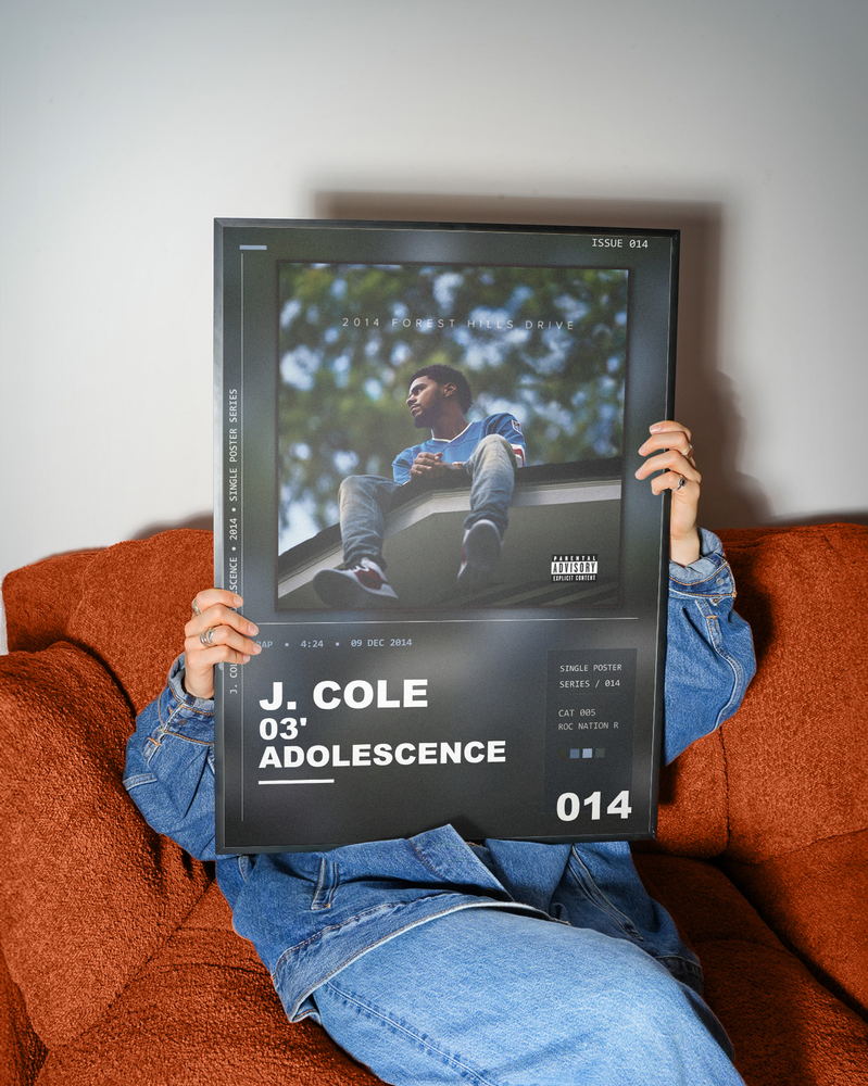 Music poster: J Cole - 03 Adolescence