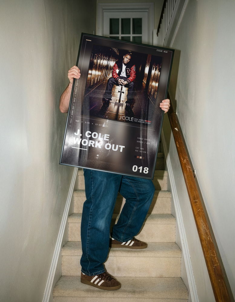 Music poster: J Cole - Work Out