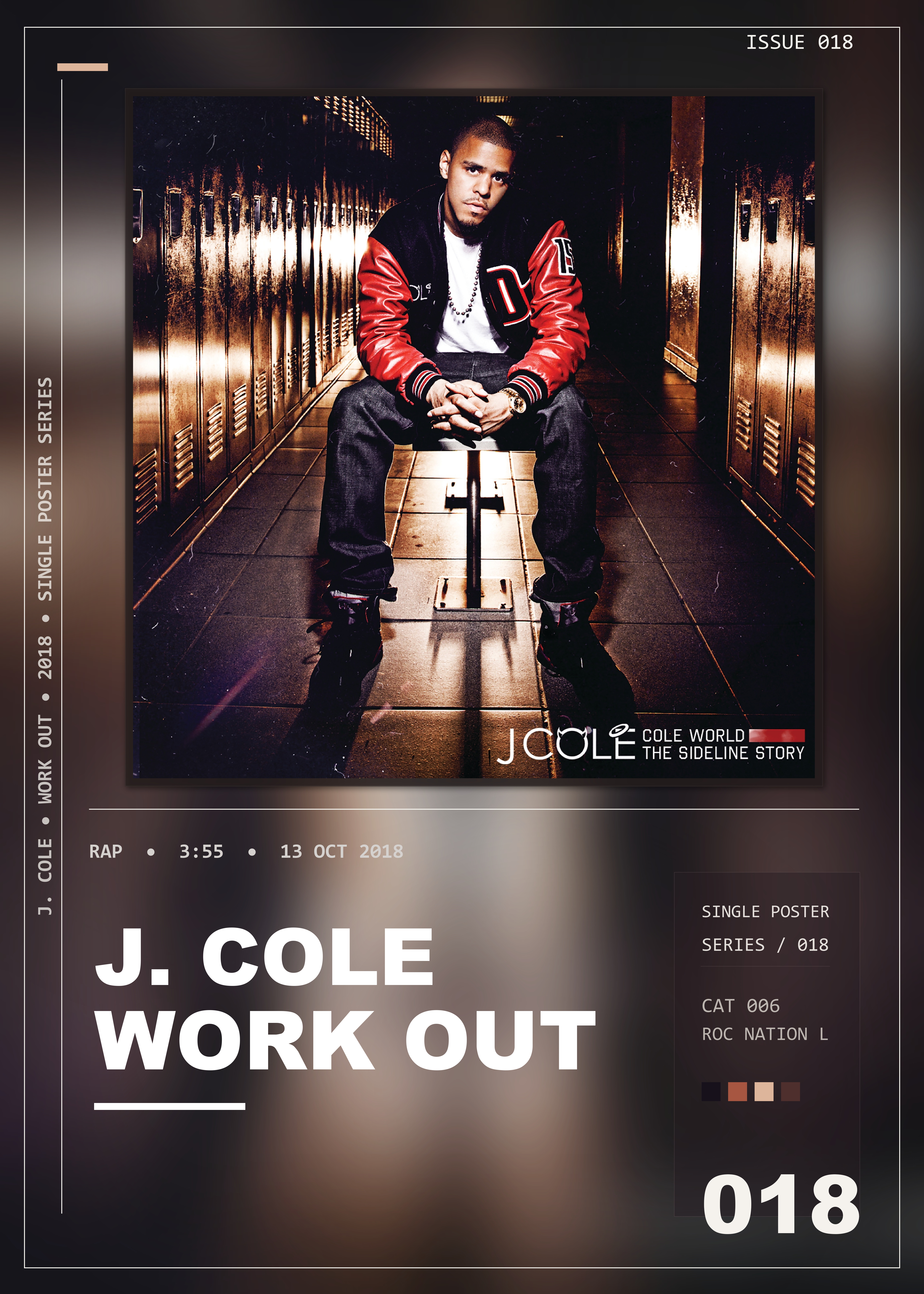 Music poster: J Cole - Work Out