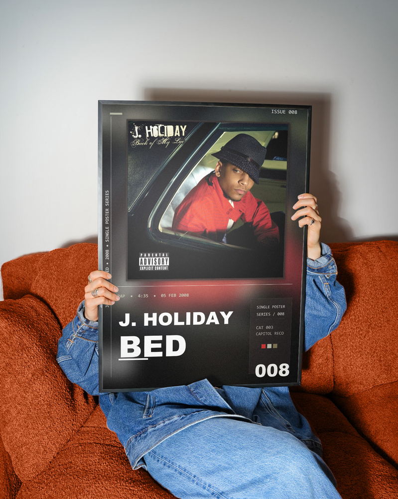 Music poster: J Holiday - Bed