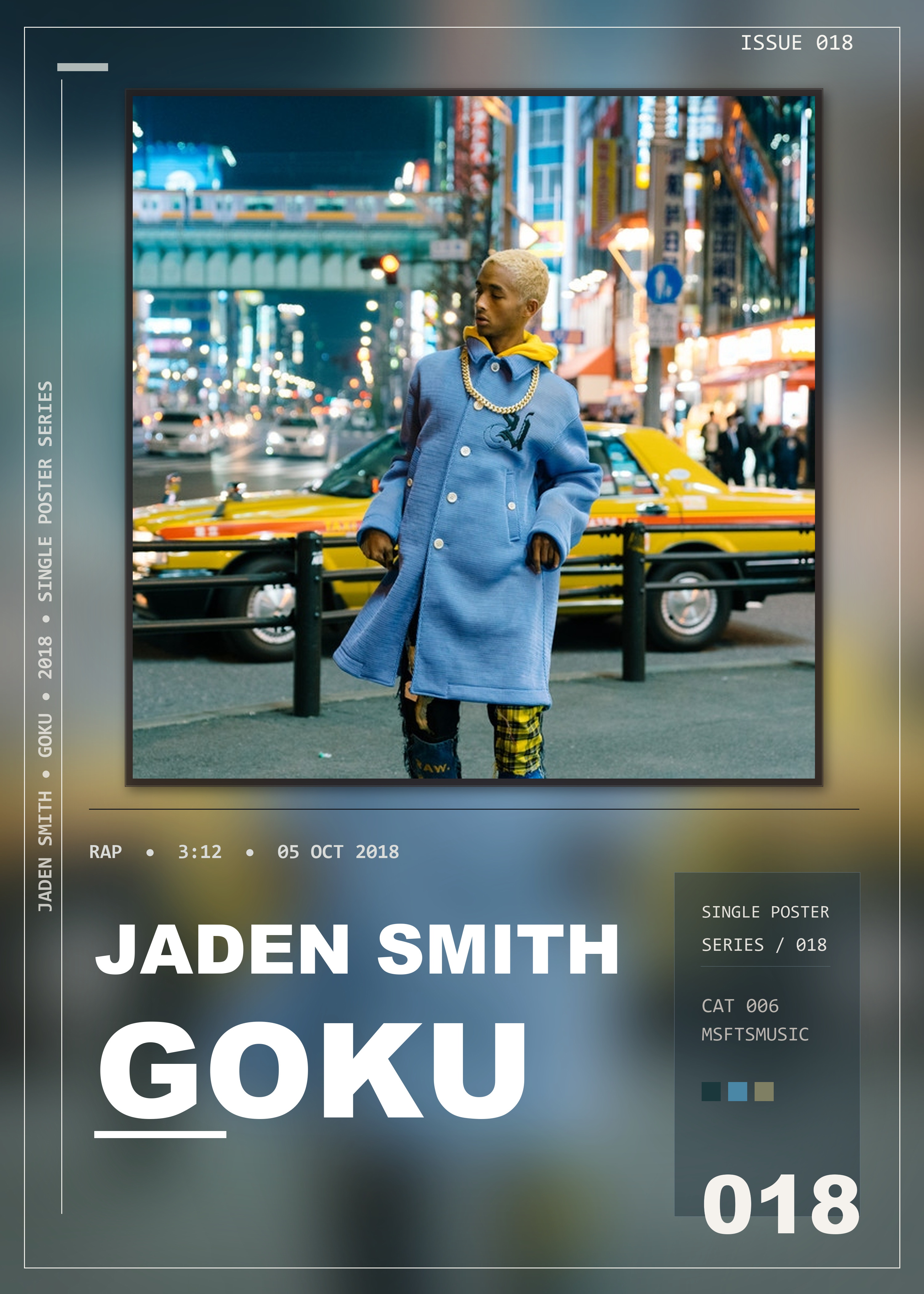 Music poster: Jaden Smith - GOKU