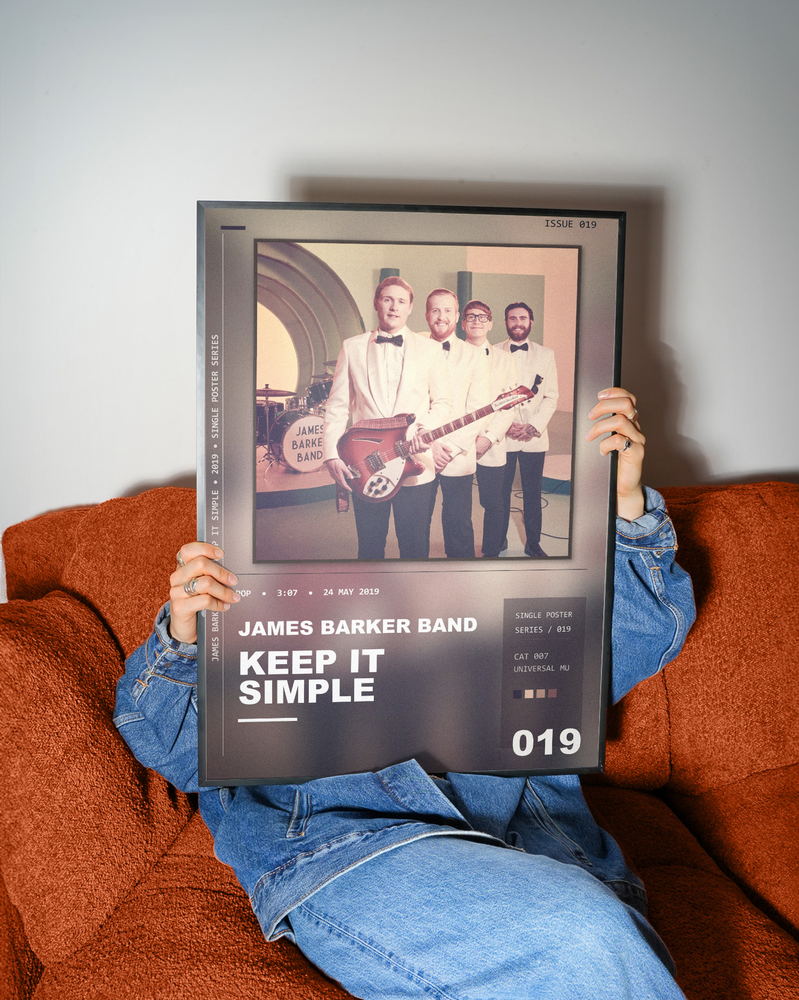 Music poster: James Barker Band - Keep It Simple